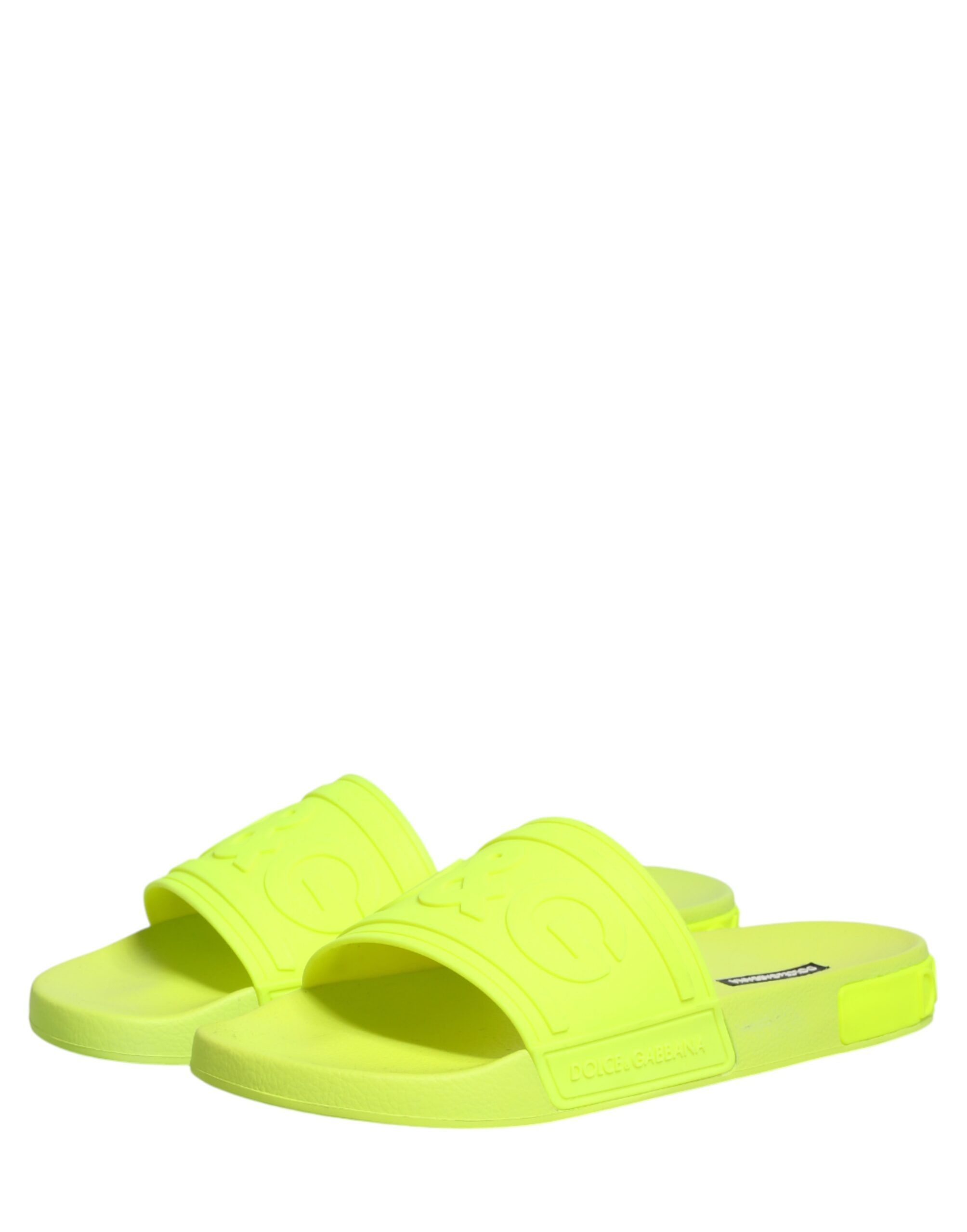 Rubber Slides Sandals Beachwear Men's Shoes - Dolce & Gabbana - Modalova