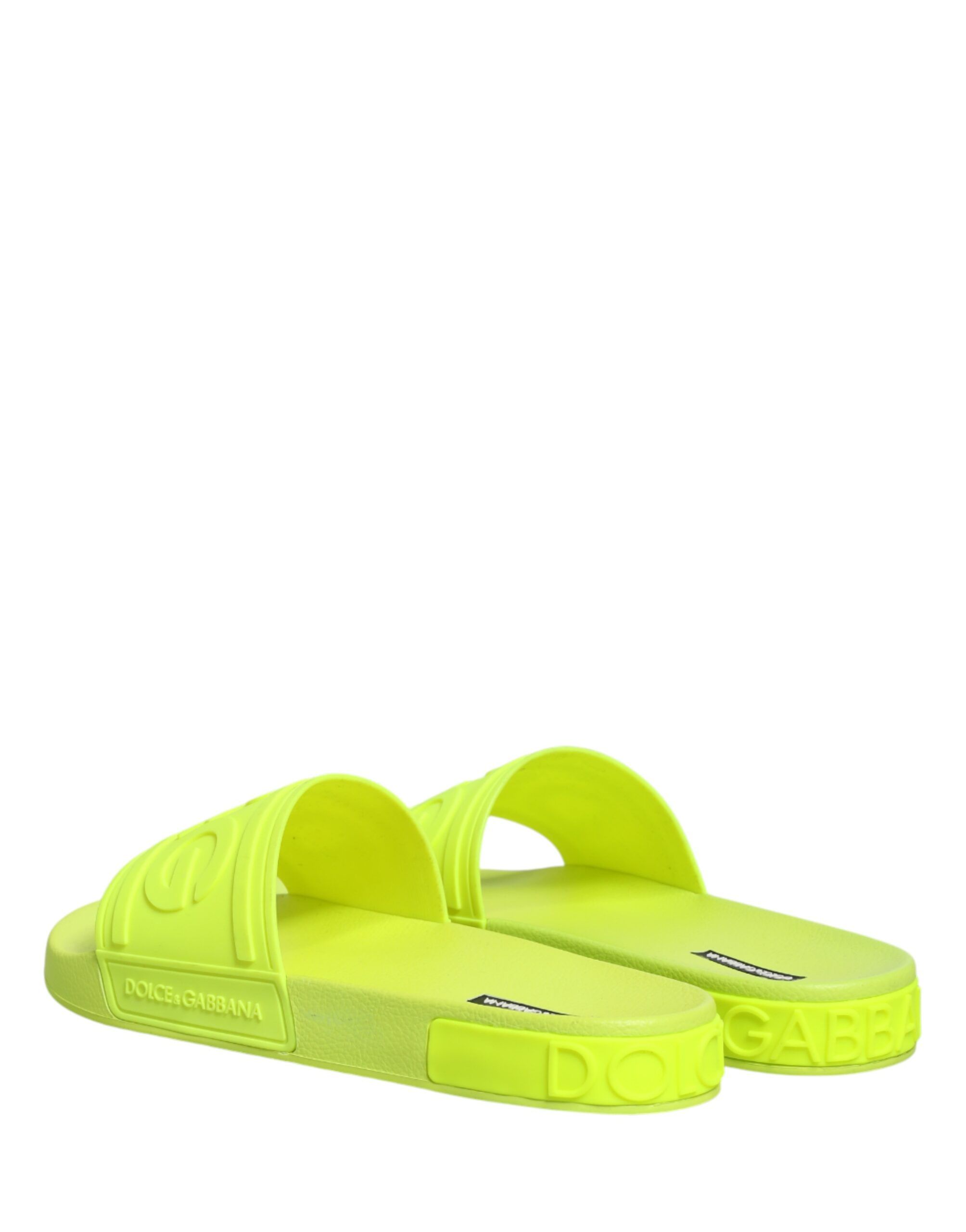 Rubber Slides Sandals Beachwear Men's Shoes - Dolce & Gabbana - Modalova