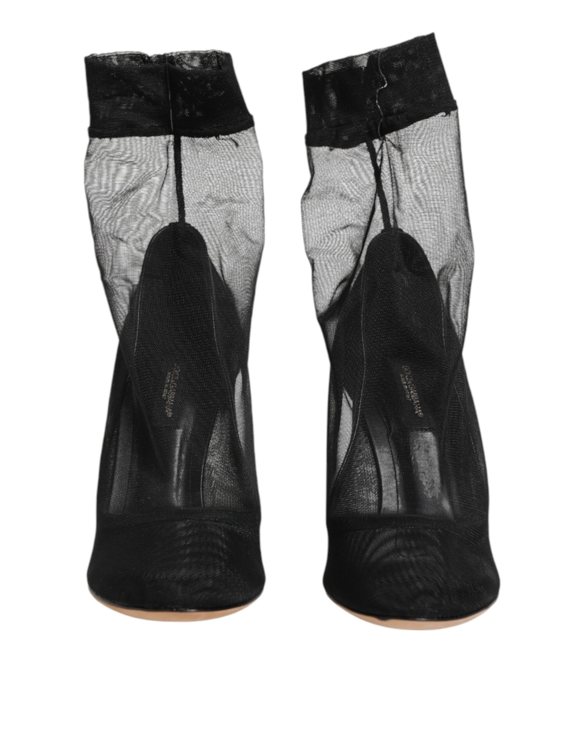 Nylon Stretch Mesh Sock Boots Women's Shoes - Dolce & Gabbana - Modalova