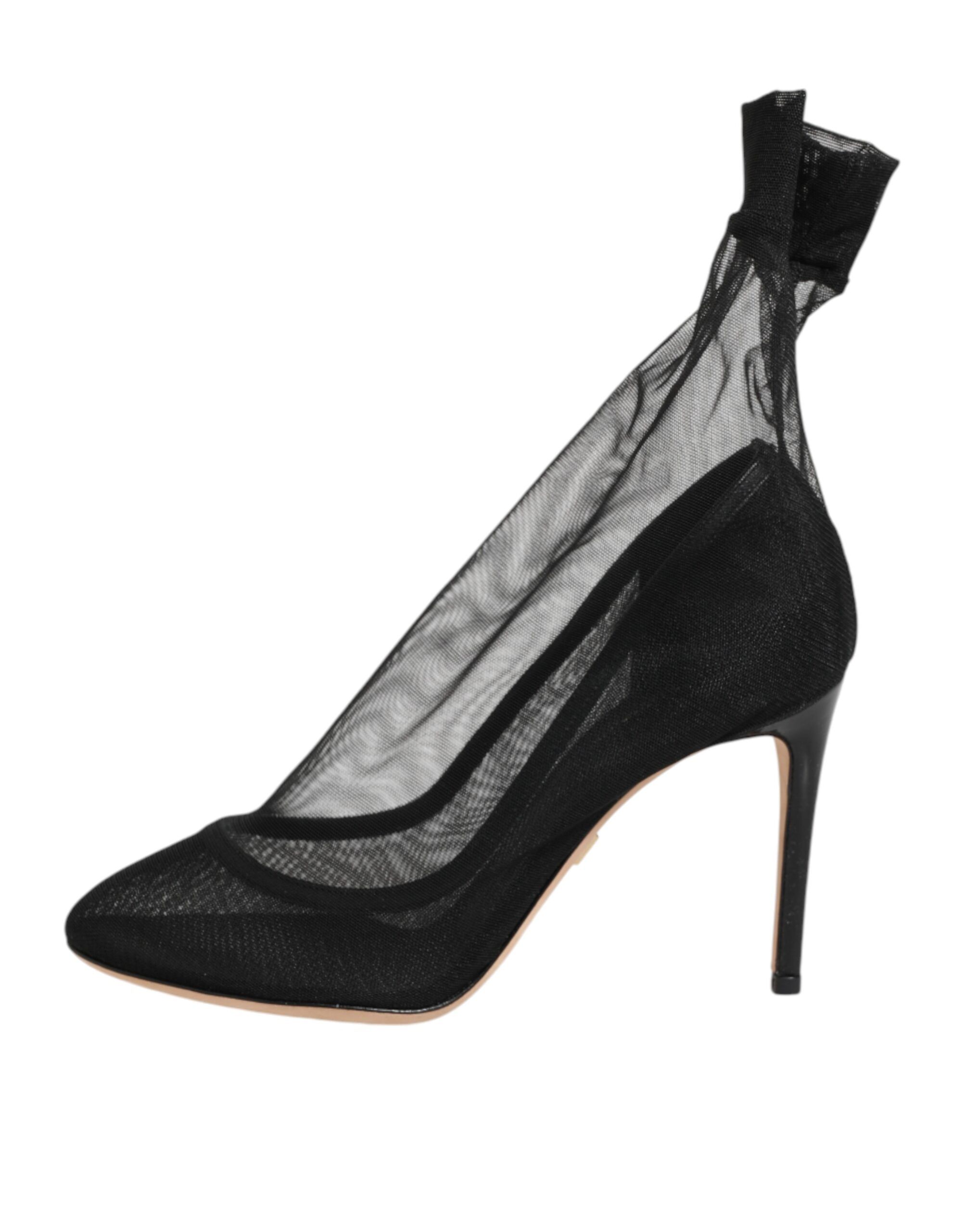 Nylon Stretch Mesh Sock Boots Women's Shoes - Dolce & Gabbana - Modalova