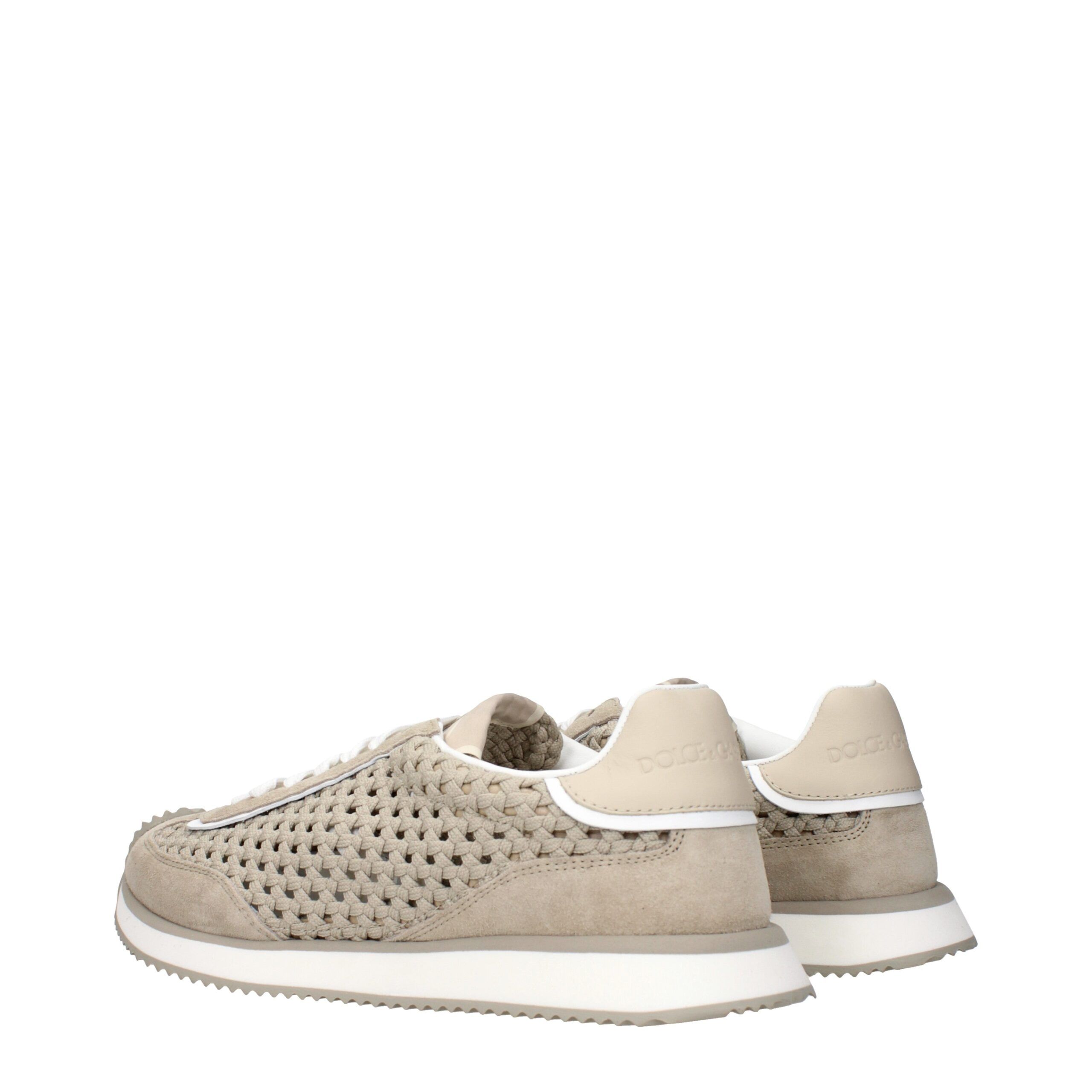 Fabric Low Top Men's Sneakers - Dolce & Gabbana - Modalova