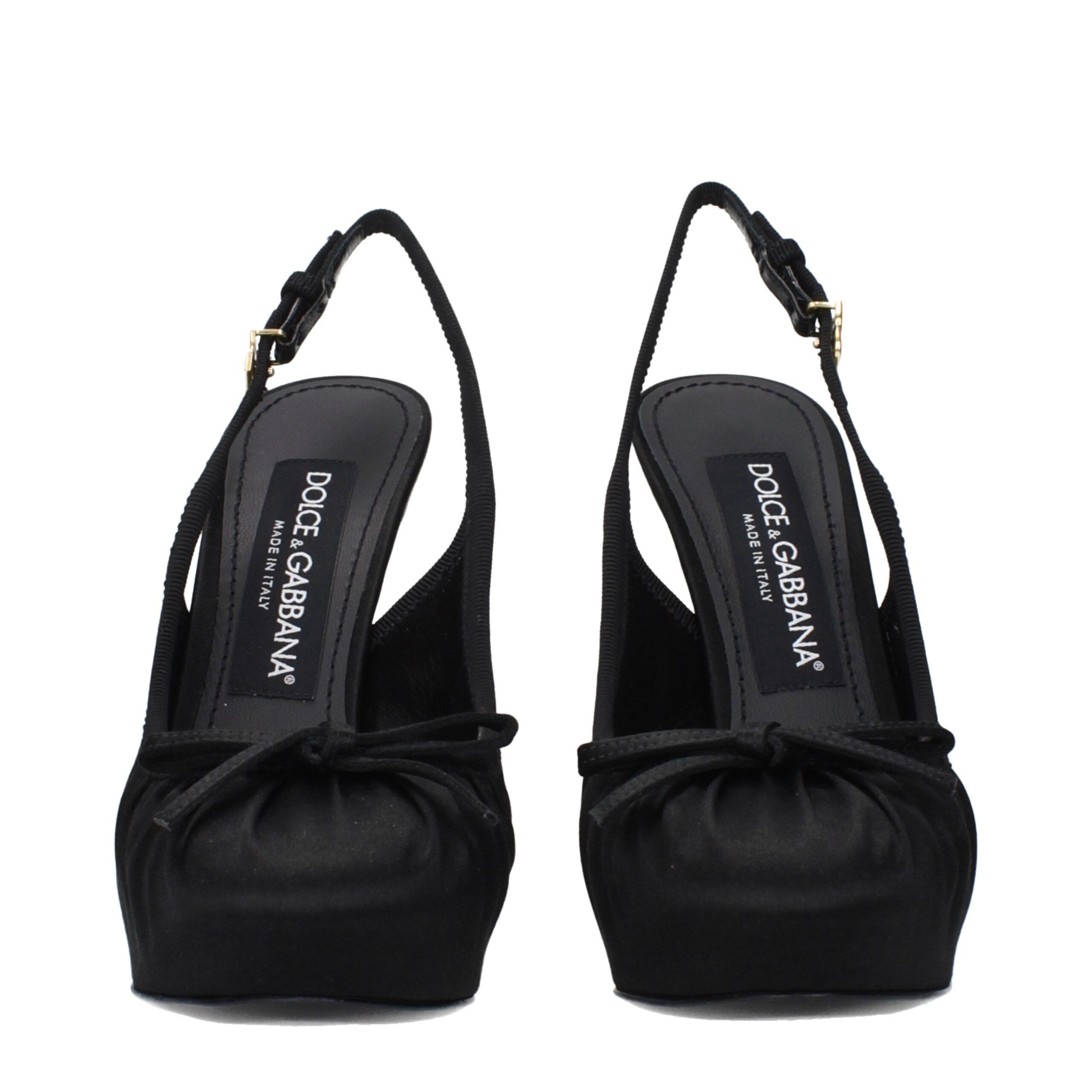 Satin High Heel Women's Pumps - Dolce & Gabbana - Modalova