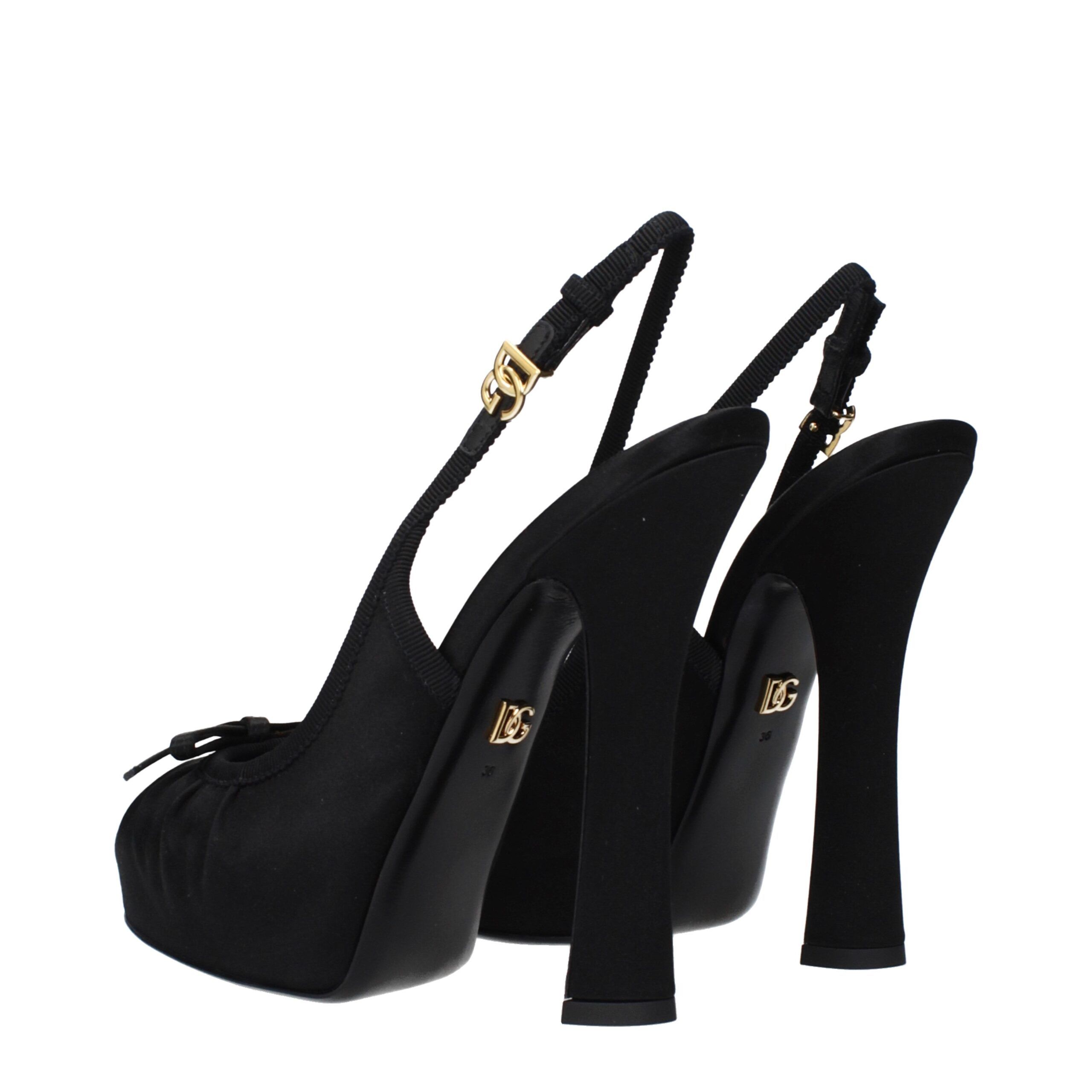 Satin High Heel Women's Pumps - Dolce & Gabbana - Modalova
