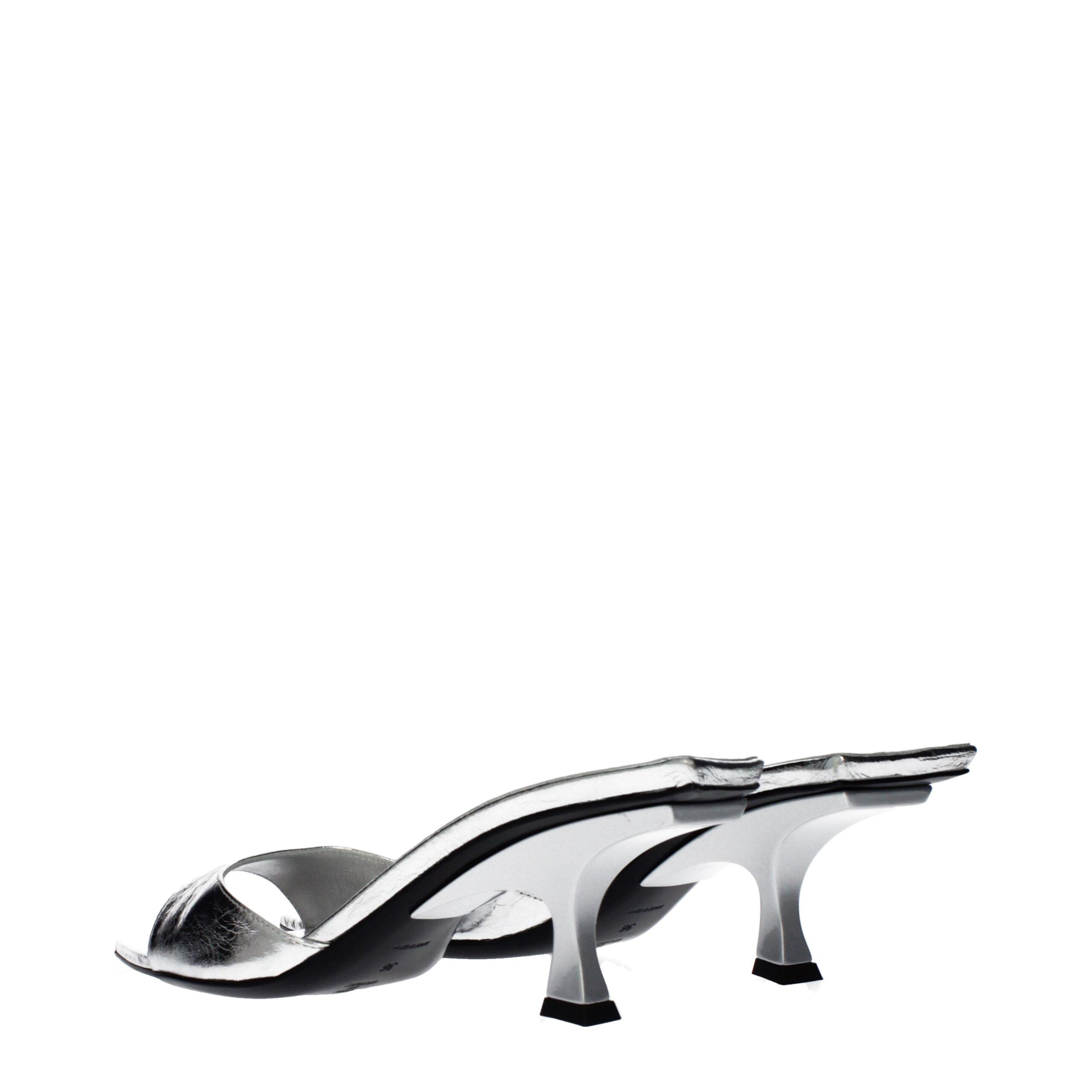 Leather Flat Women's Sandals - The Attico - Modalova