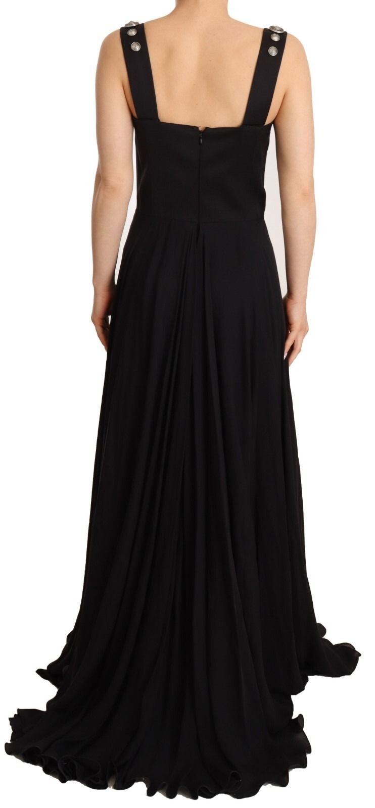 Silk Studded Sleeveless A-line Max Women's Dress (Pre-Owned) - Fausto Puglisi - Modalova