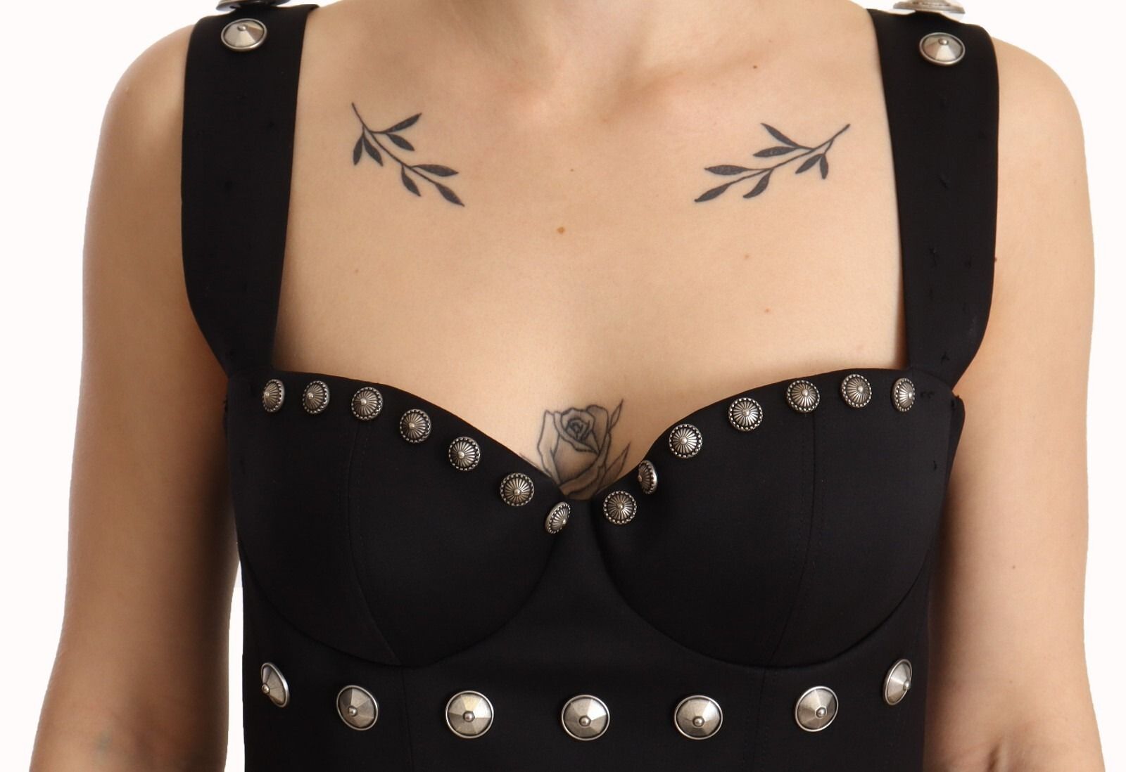 Silk Studded Sleeveless A-line Max Women's Dress (Pre-Owned) - Fausto Puglisi - Modalova