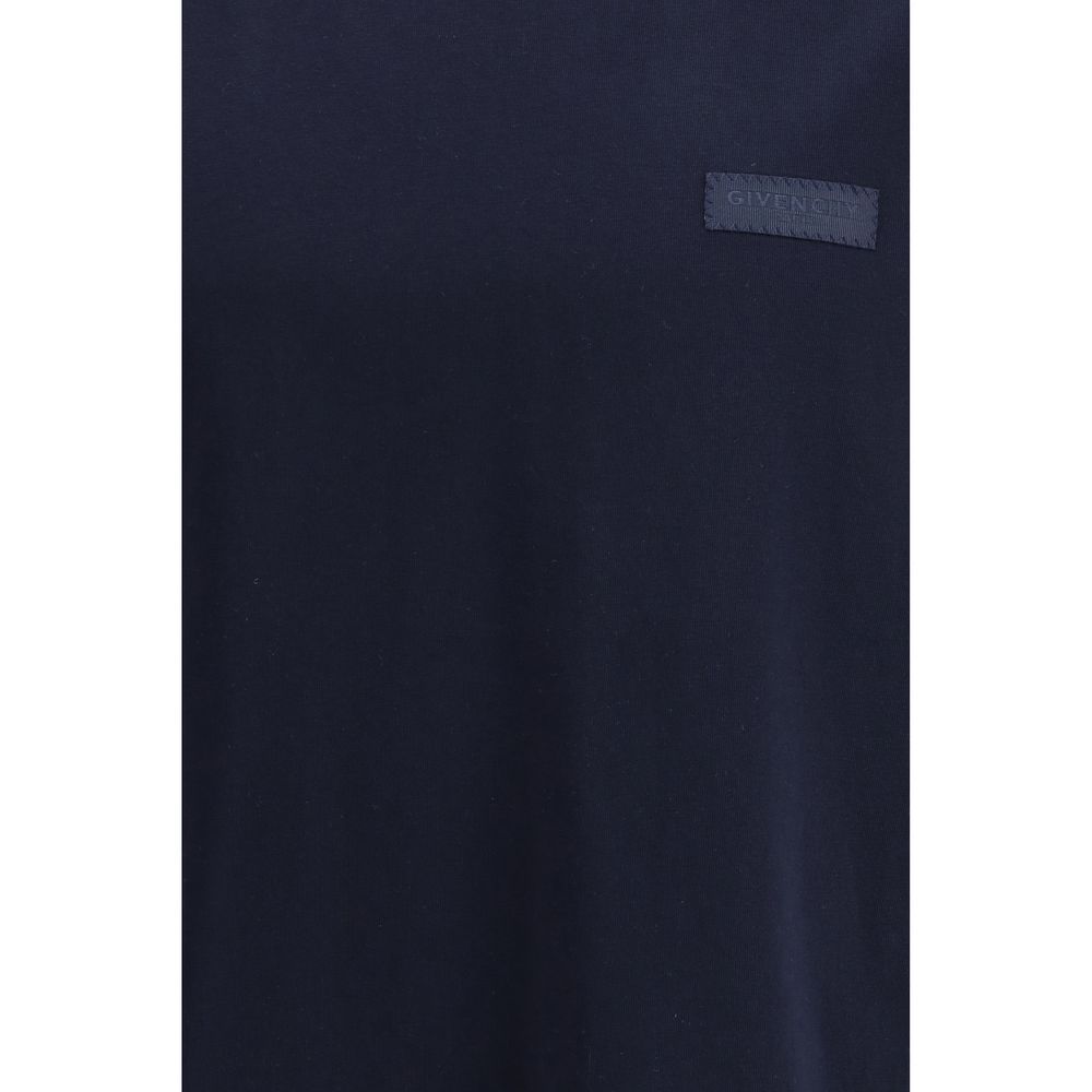 Givenchy Blue Cotton Men's T-Shirt - Givenchy - Modalova