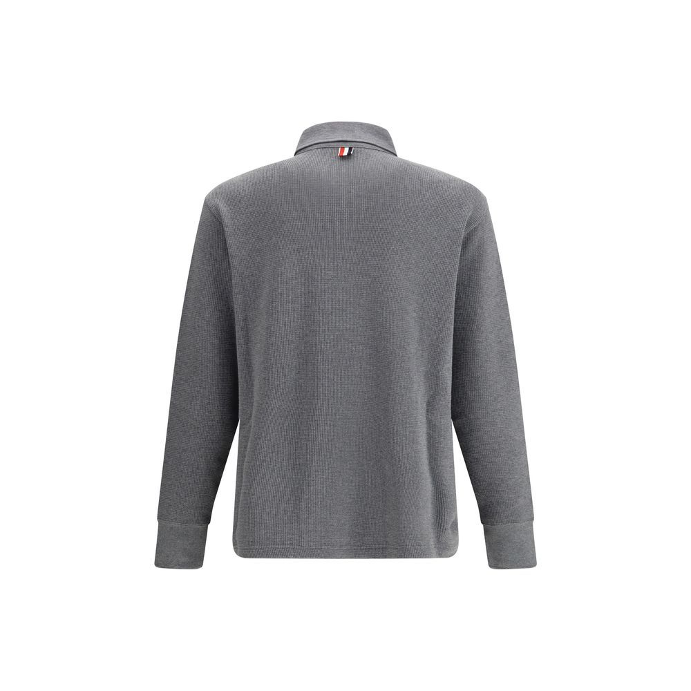 Cotton Polo Men's Shirt - Thom Browne - Modalova