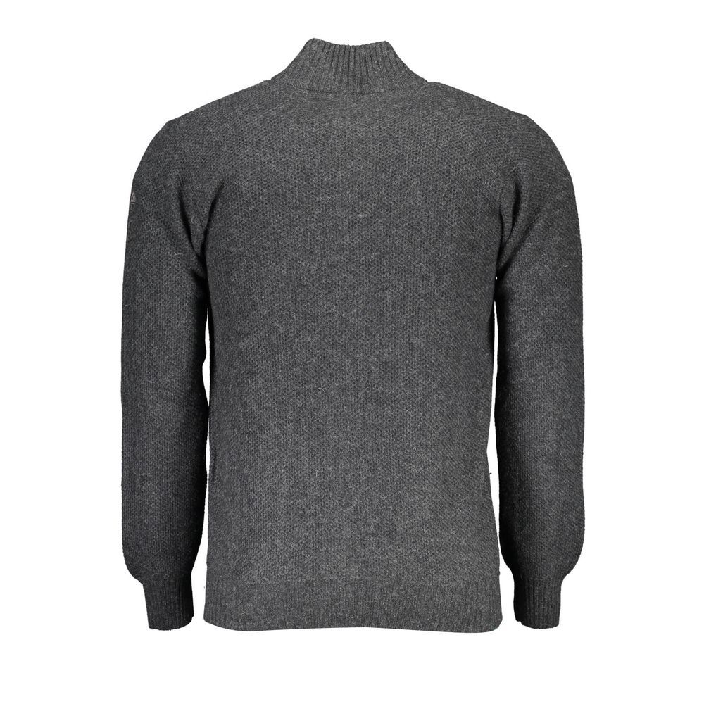 Grigio Wool Men Men's Cardigan - North Sails - Modalova