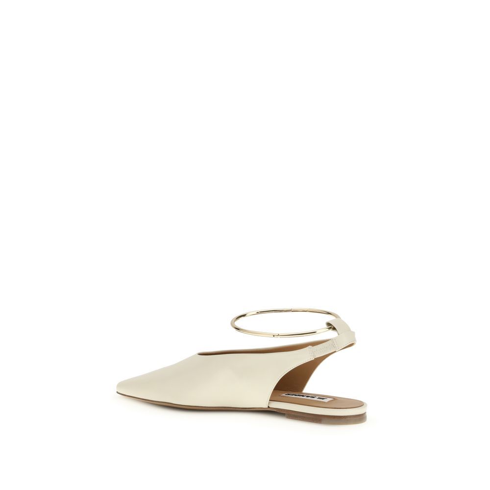 Goatskin Ballet Women's Flats - Jil Sander - Modalova