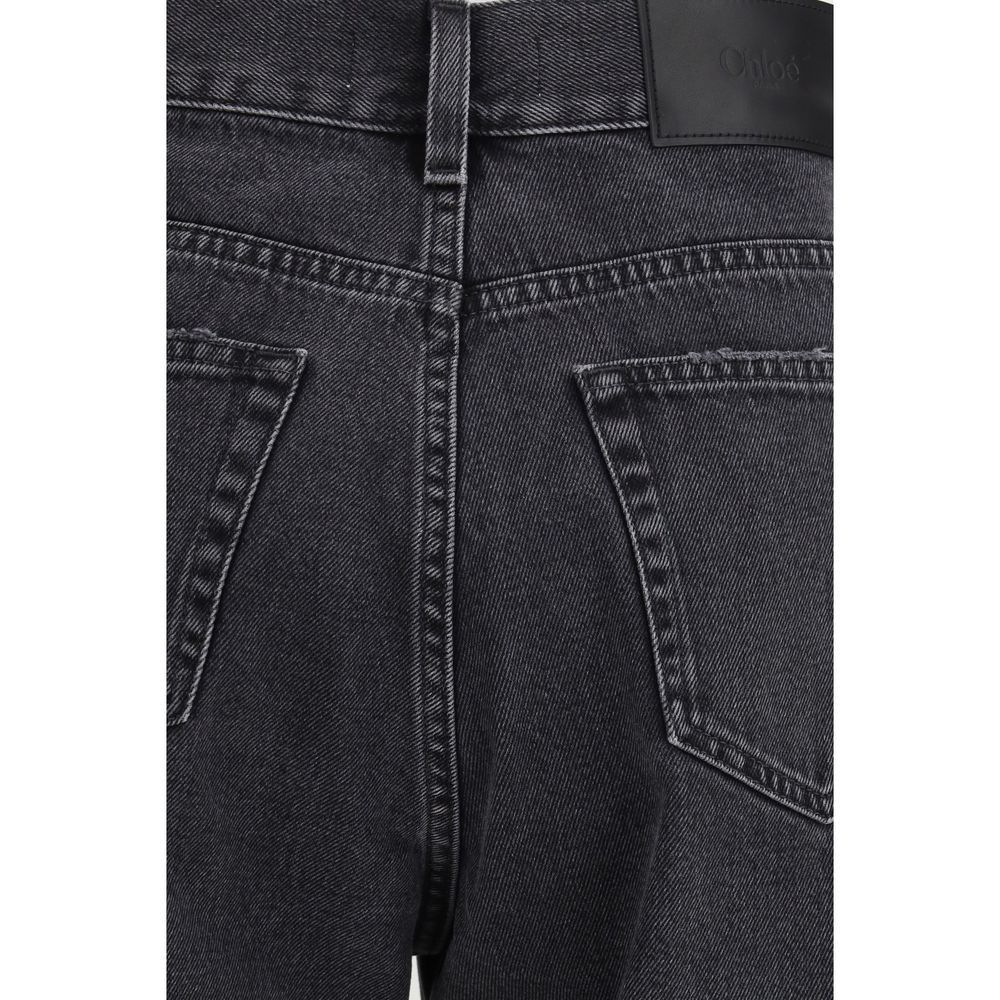 Cotton High-Waisted Women's Jean - Chloé - Modalova