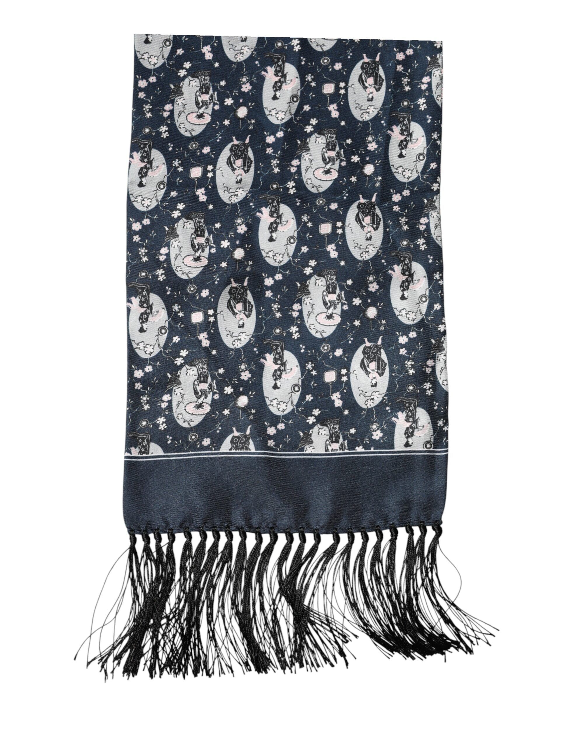 Silk Neck Wrap Shawl Men Men's Scarf - Dolce & Gabbana - Modalova