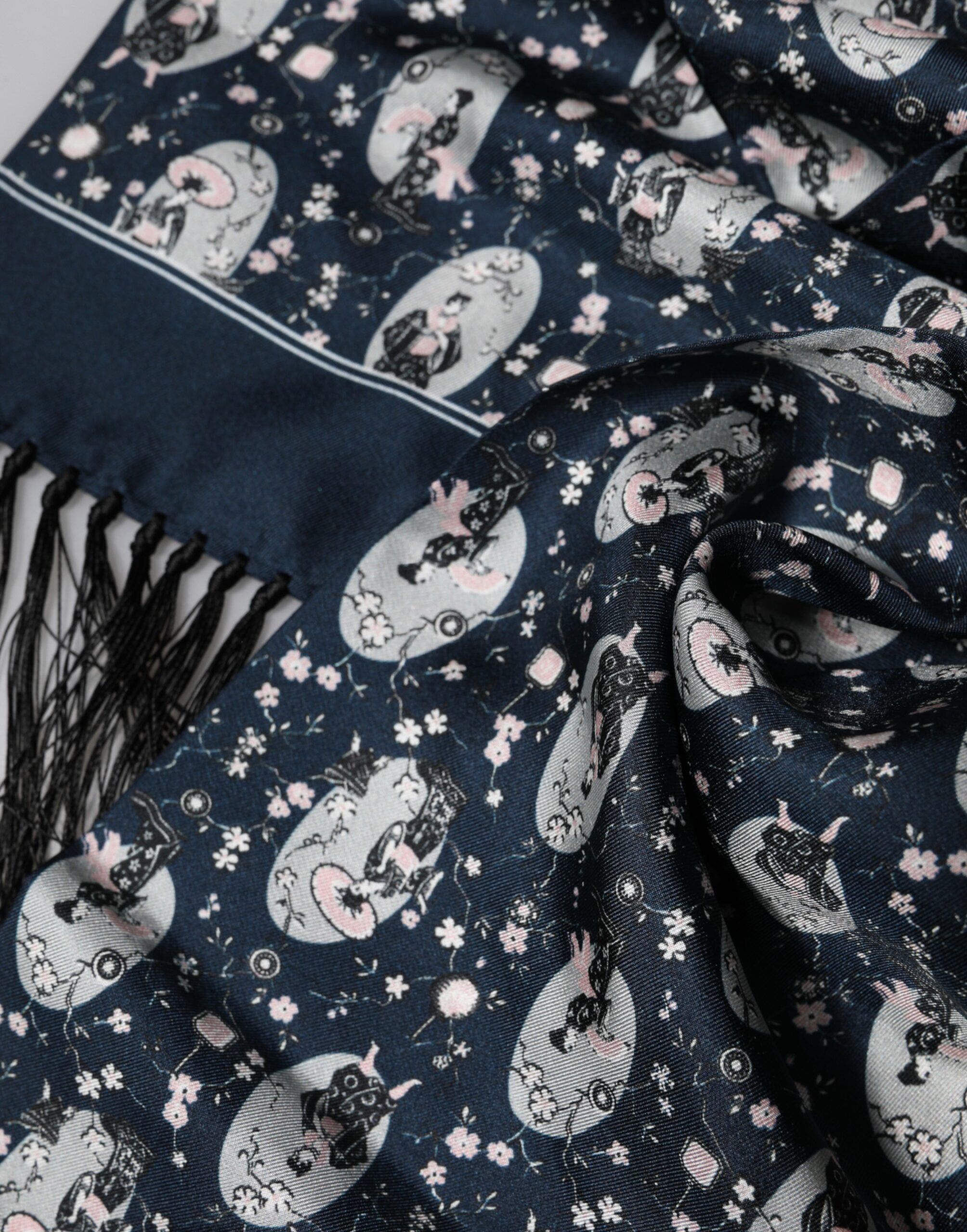 Silk Neck Wrap Shawl Men Men's Scarf - Dolce & Gabbana - Modalova