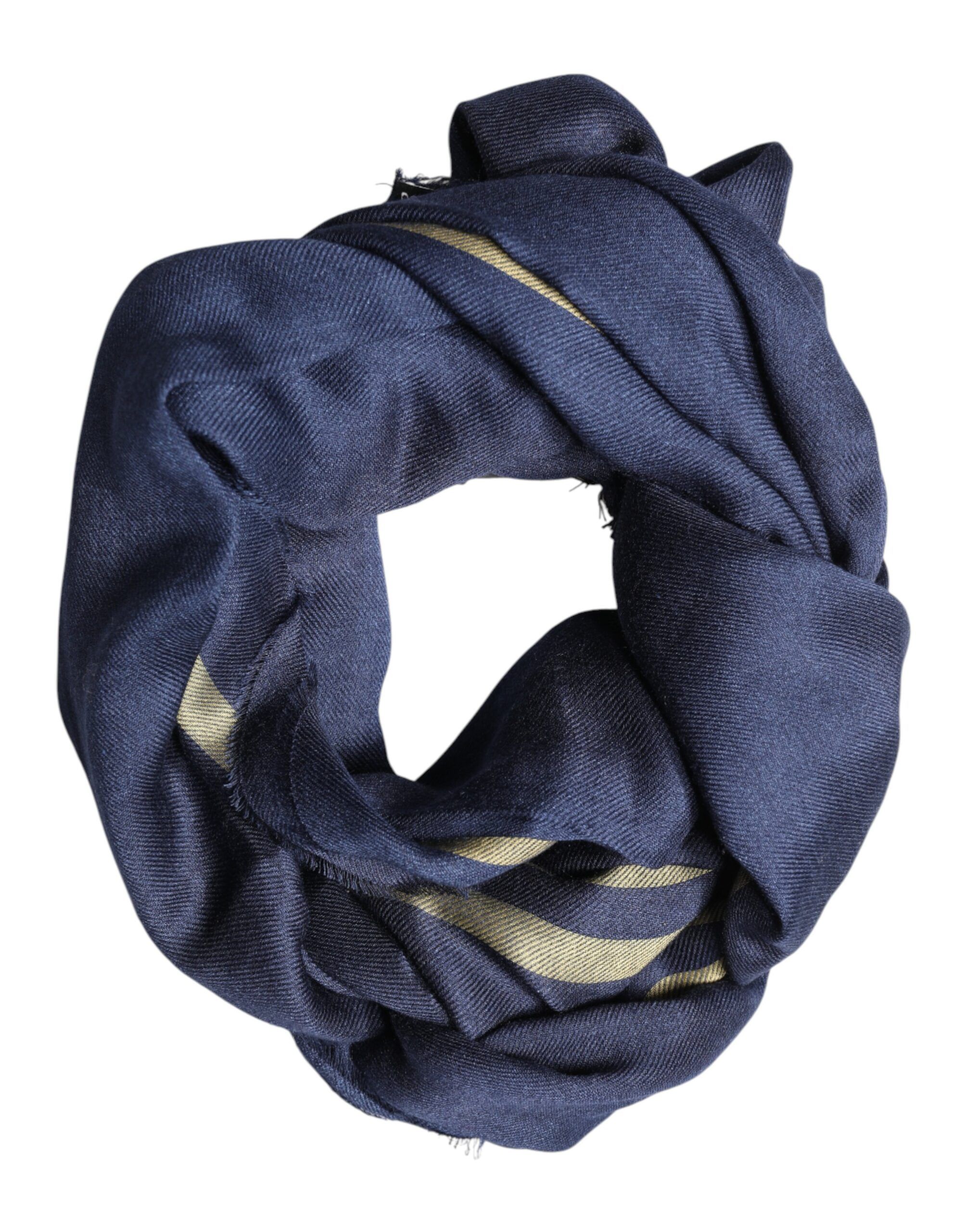 Cashmere Neck Wrap Shawl Fringes Men's Scarf (Pre-Owned) - Dolce & Gabbana - Modalova