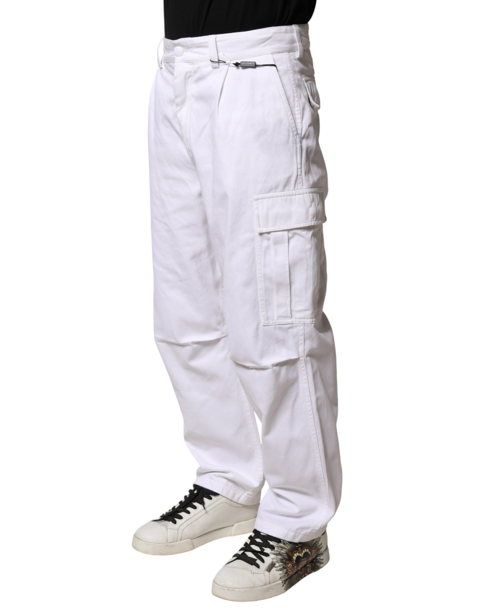 Cotton Men Cargo Denim Trouser Men's Jeans (Pre-Owned) - Dolce & Gabbana - Modalova