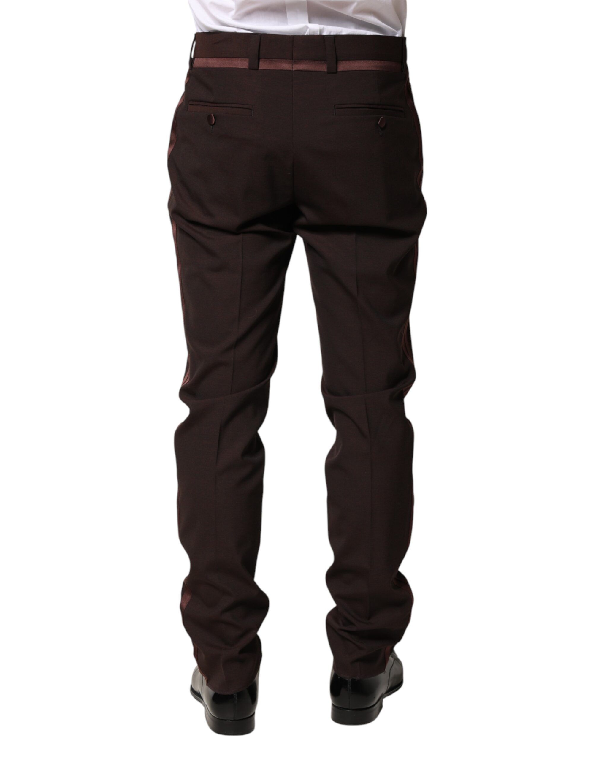 Polyester Men Dress Trousers Men's Pants - Dolce & Gabbana - Modalova