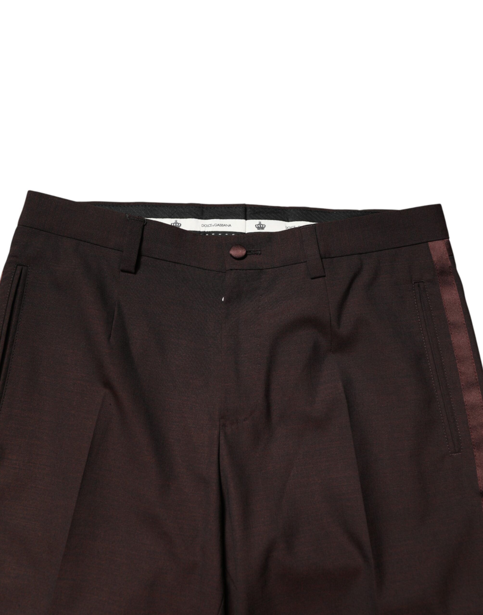Polyester Men Dress Trousers Men's Pants - Dolce & Gabbana - Modalova