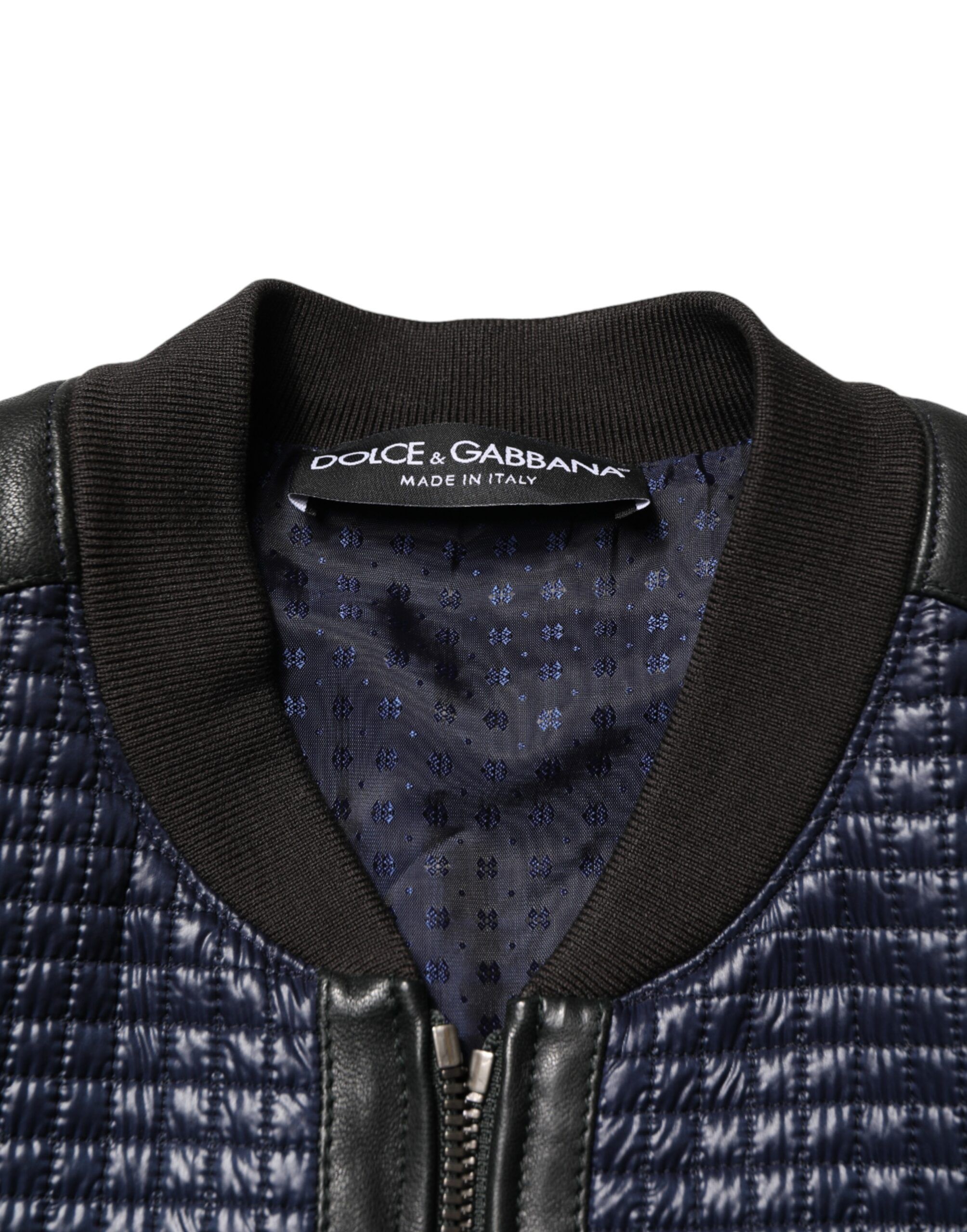 Nylon Full Zip Bomber Men Men's Jacket - Dolce & Gabbana - Modalova