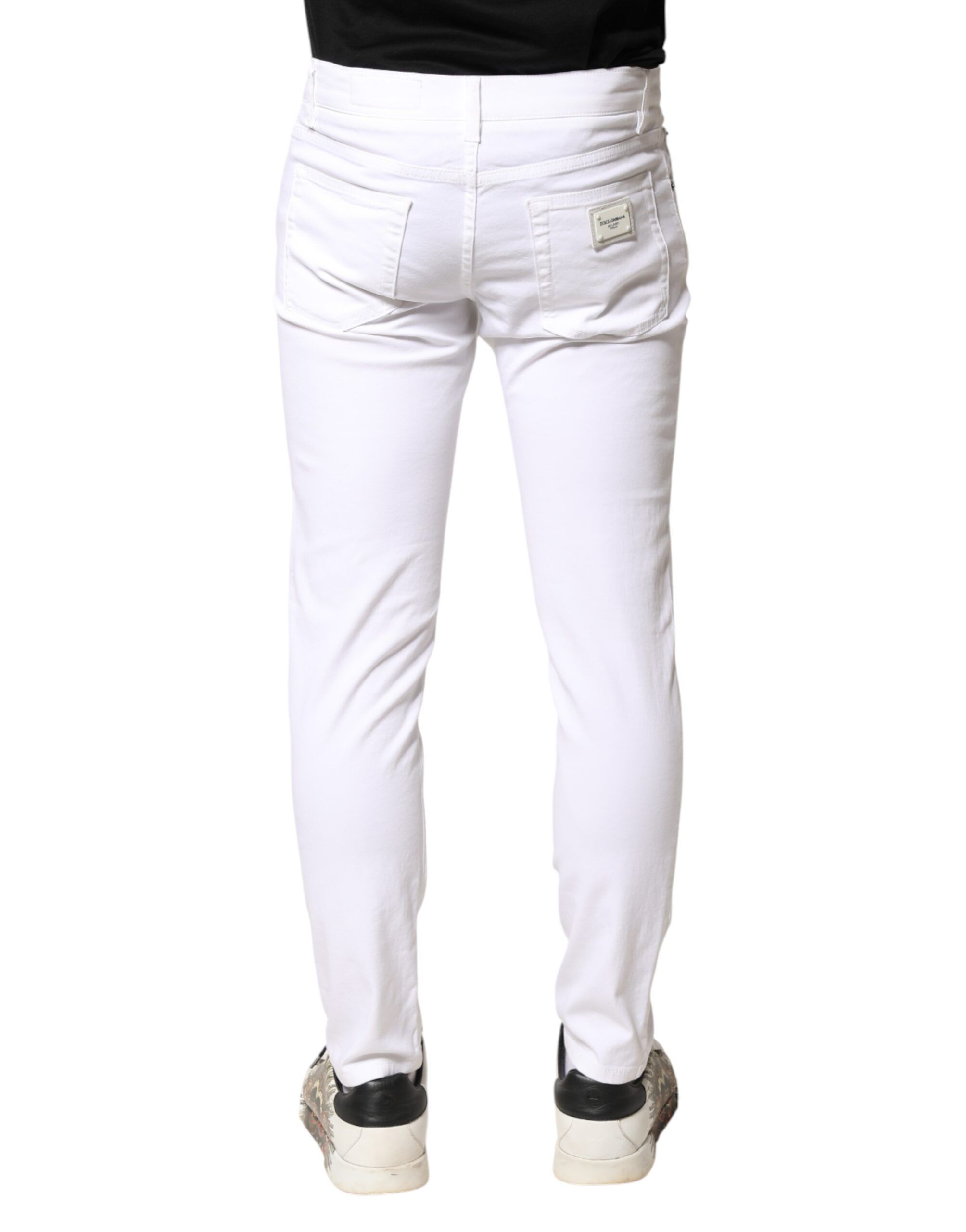 Cotton Stretch Skinny Denim Men Men's Jeans - Dolce & Gabbana - Modalova