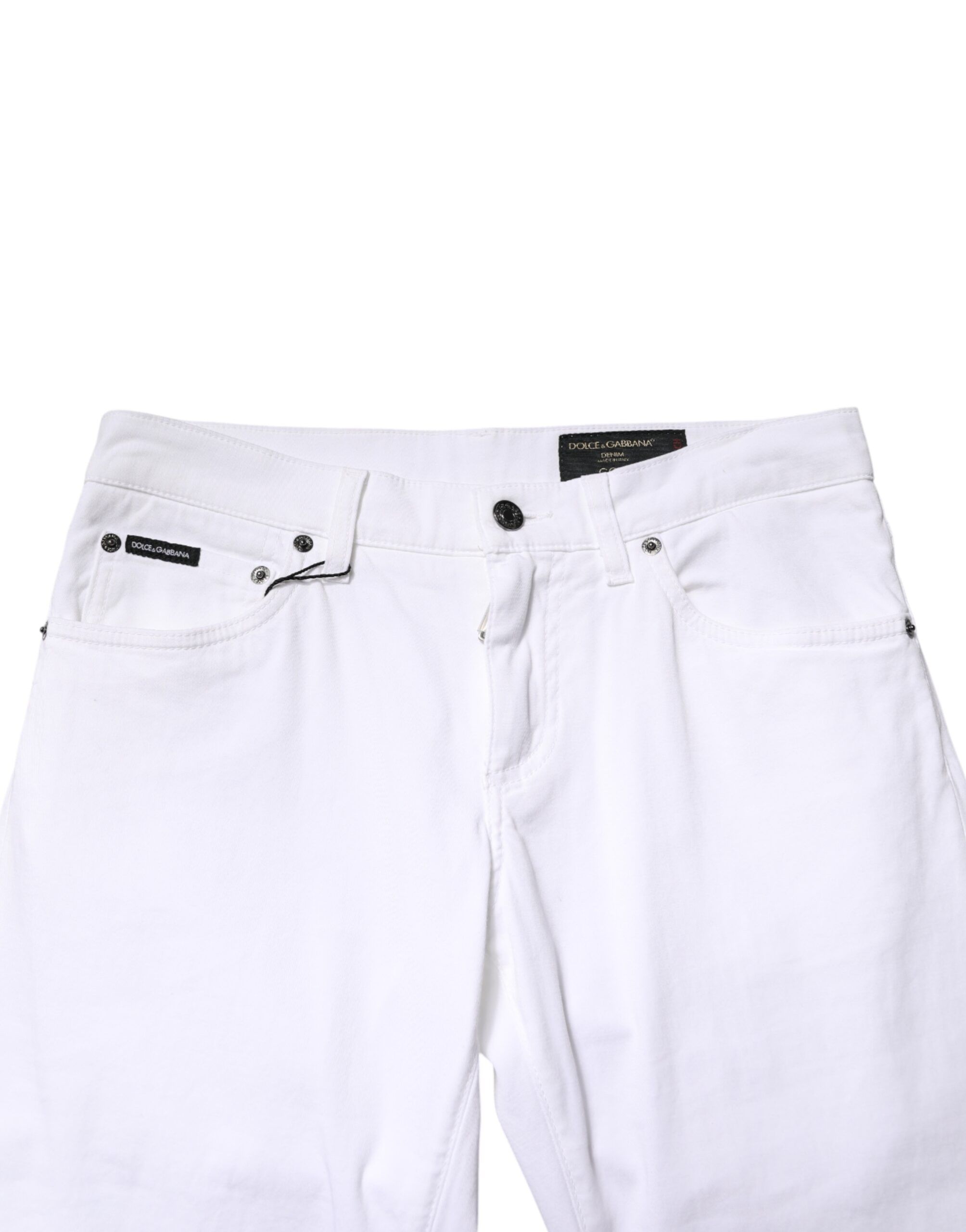 Cotton Stretch Skinny Denim Men Men's Jeans - Dolce & Gabbana - Modalova
