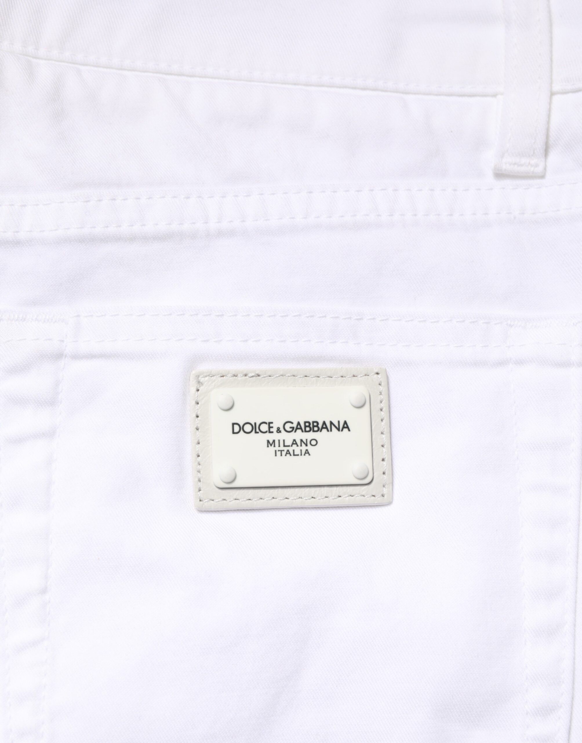 Cotton Stretch Skinny Denim Men Men's Jeans - Dolce & Gabbana - Modalova
