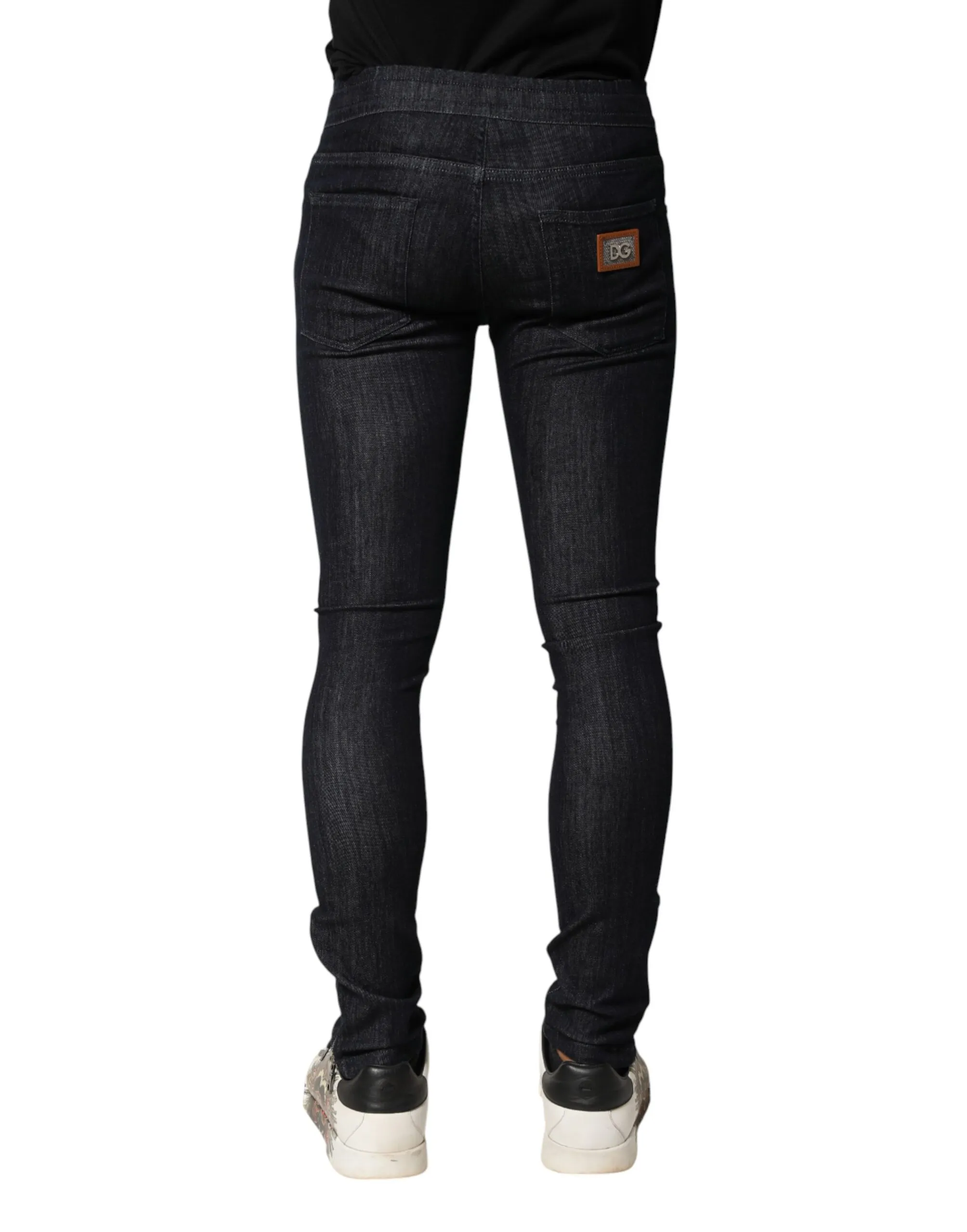 Cotton Stretch Skinny Denim Men Men's Jeans - Dolce & Gabbana - Modalova
