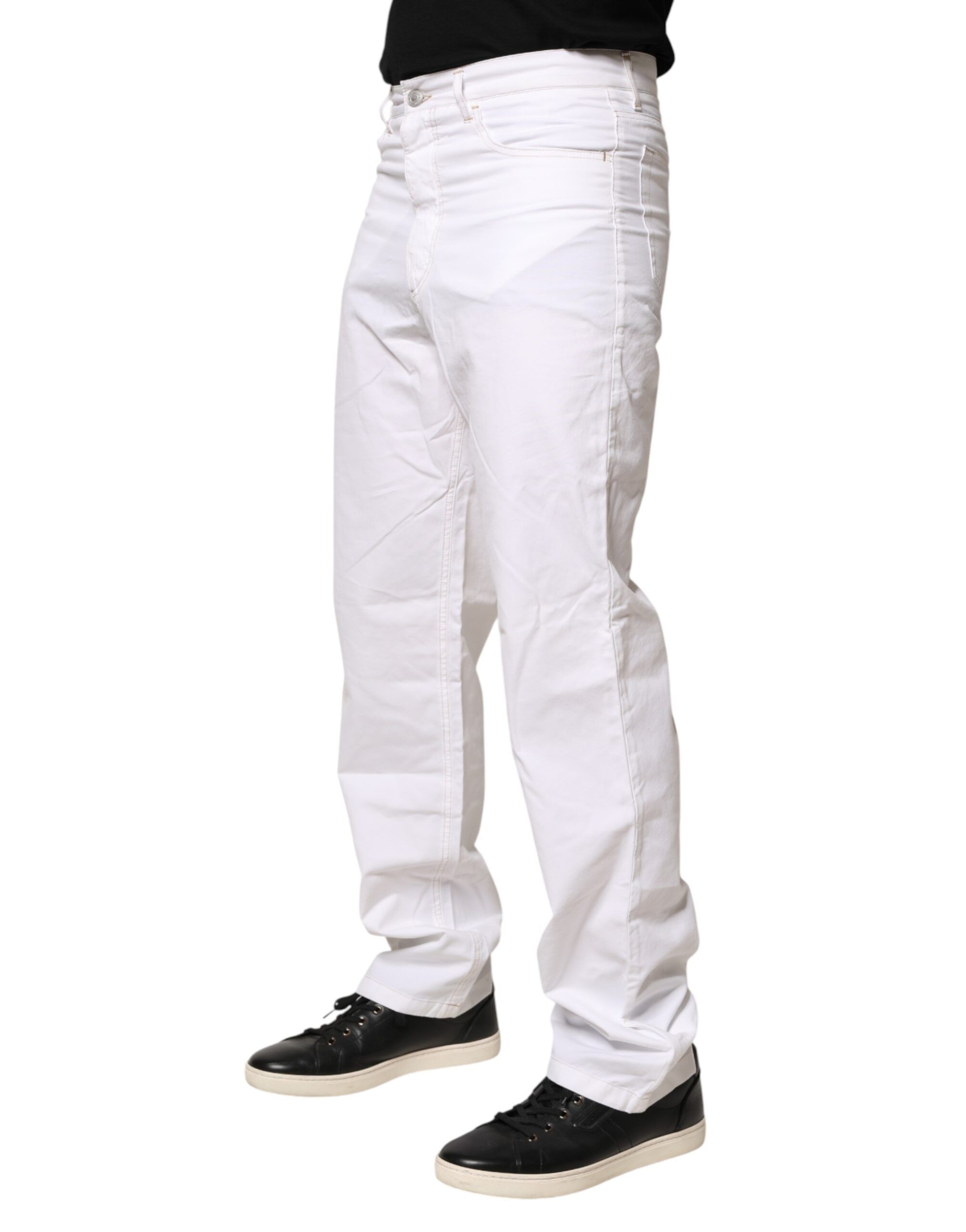 Cotton Mid Waist Straight Men Denim Men's Jeans (Pre-Owned) - Fred Perry - Modalova