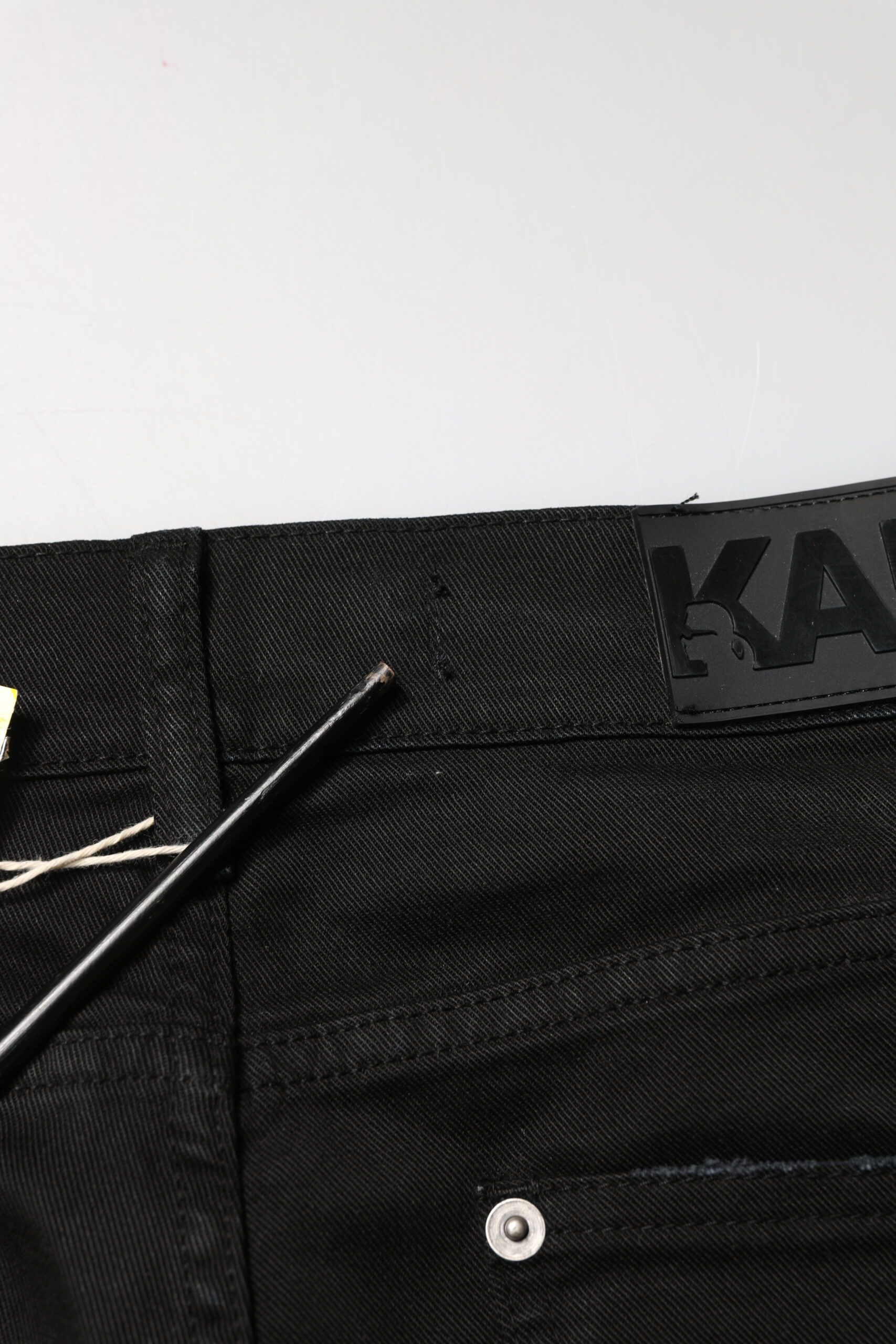 Tattered Men Skinny Denim Trouser Men's Jeans (Pre-Owned) - Karl Lagerfeld - Modalova