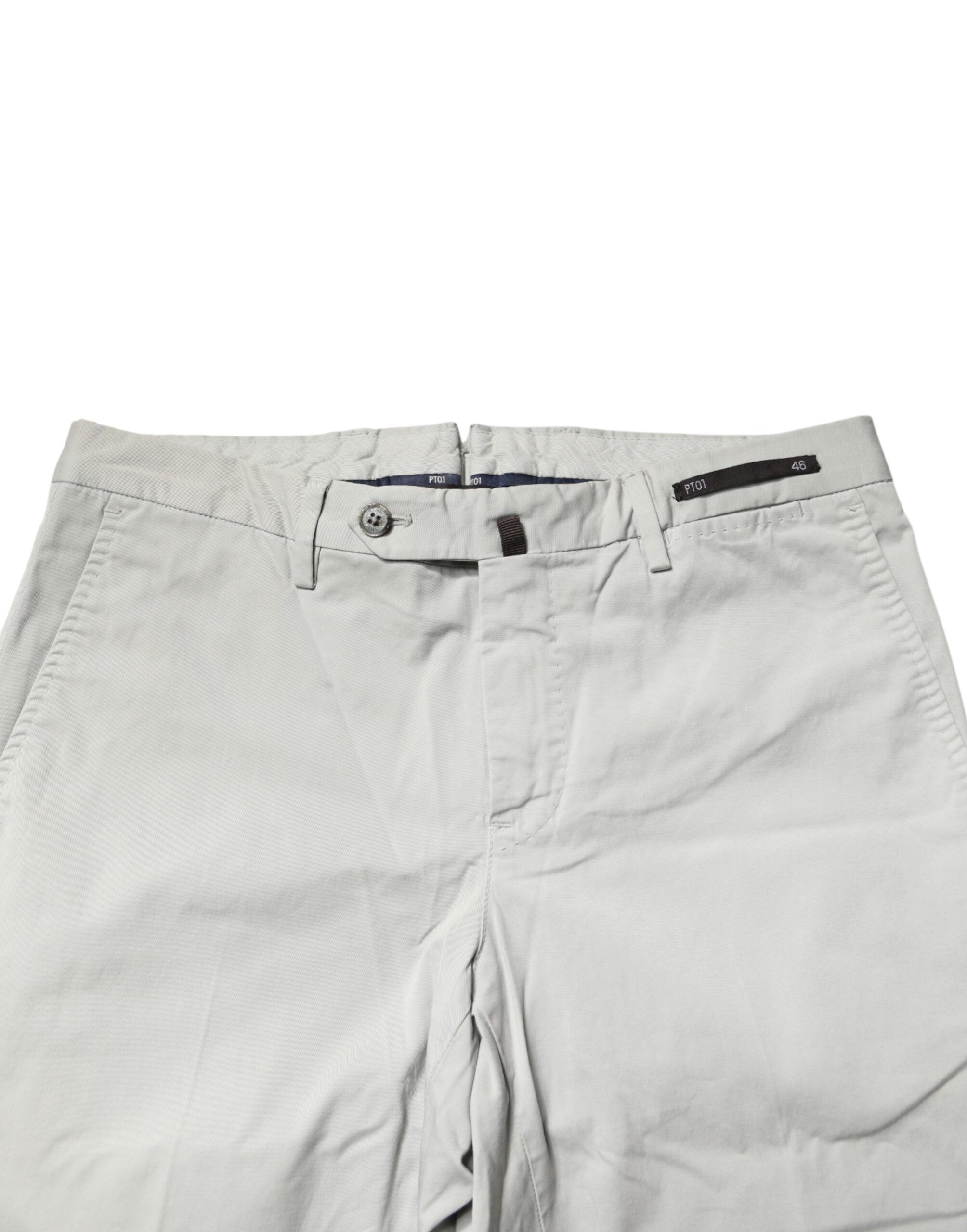 Light Mid Waist Men Straight Chino Trouser Men's Pants (Pre-Owned) - PT01 - Modalova