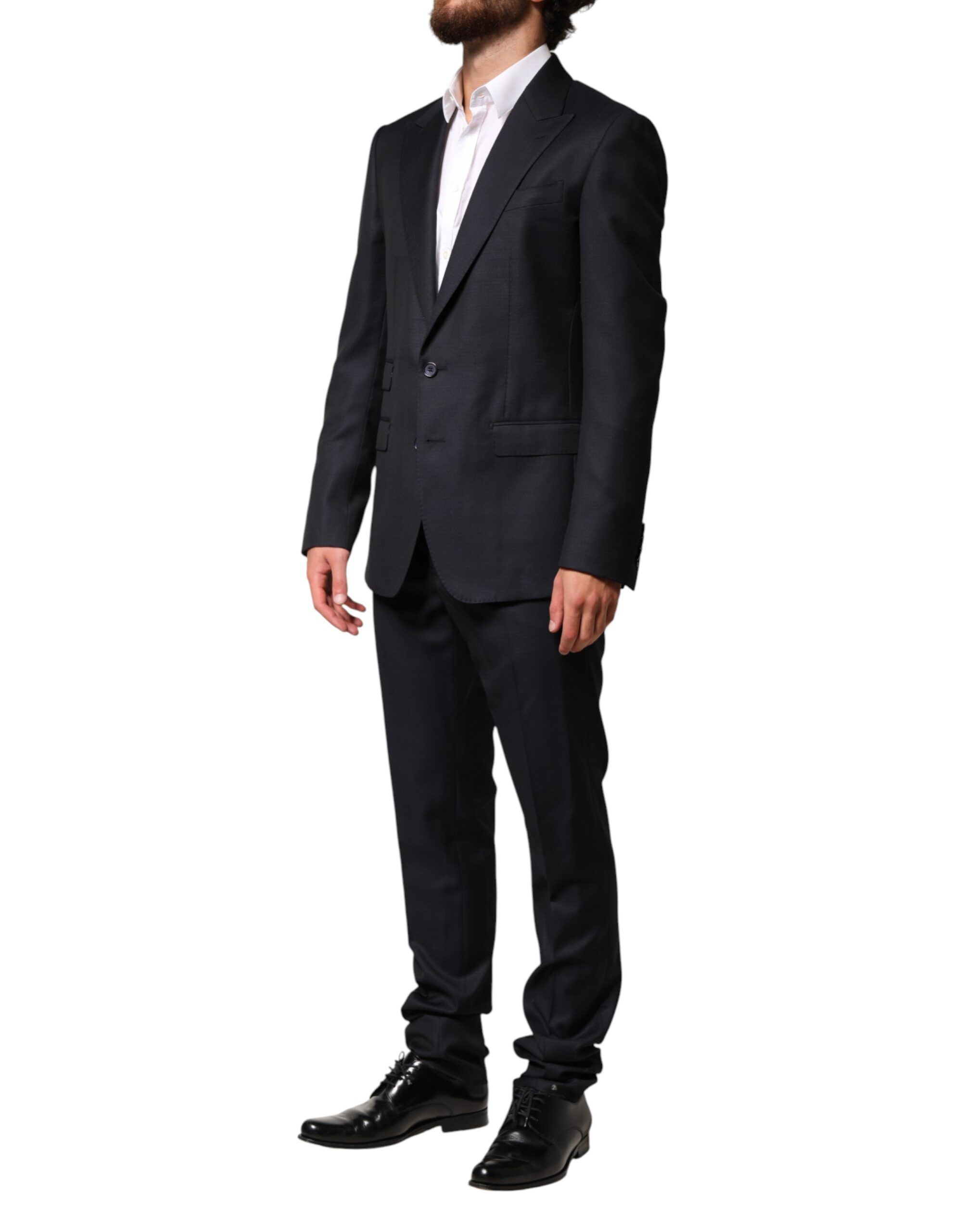 Wool Single Breasted Men 2 Piece Men's Suit - Dolce & Gabbana - Modalova
