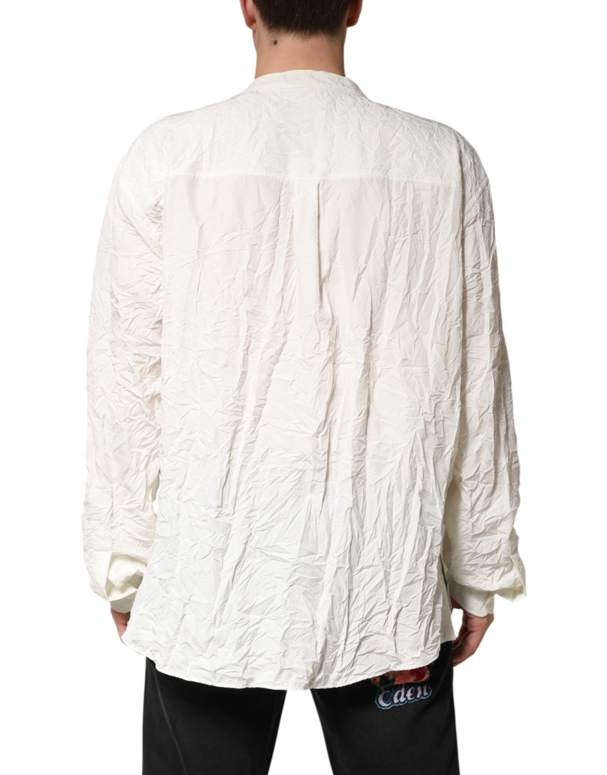 Cotton Men Long Sleeves Men Men's Shirt - Dolce & Gabbana - Modalova