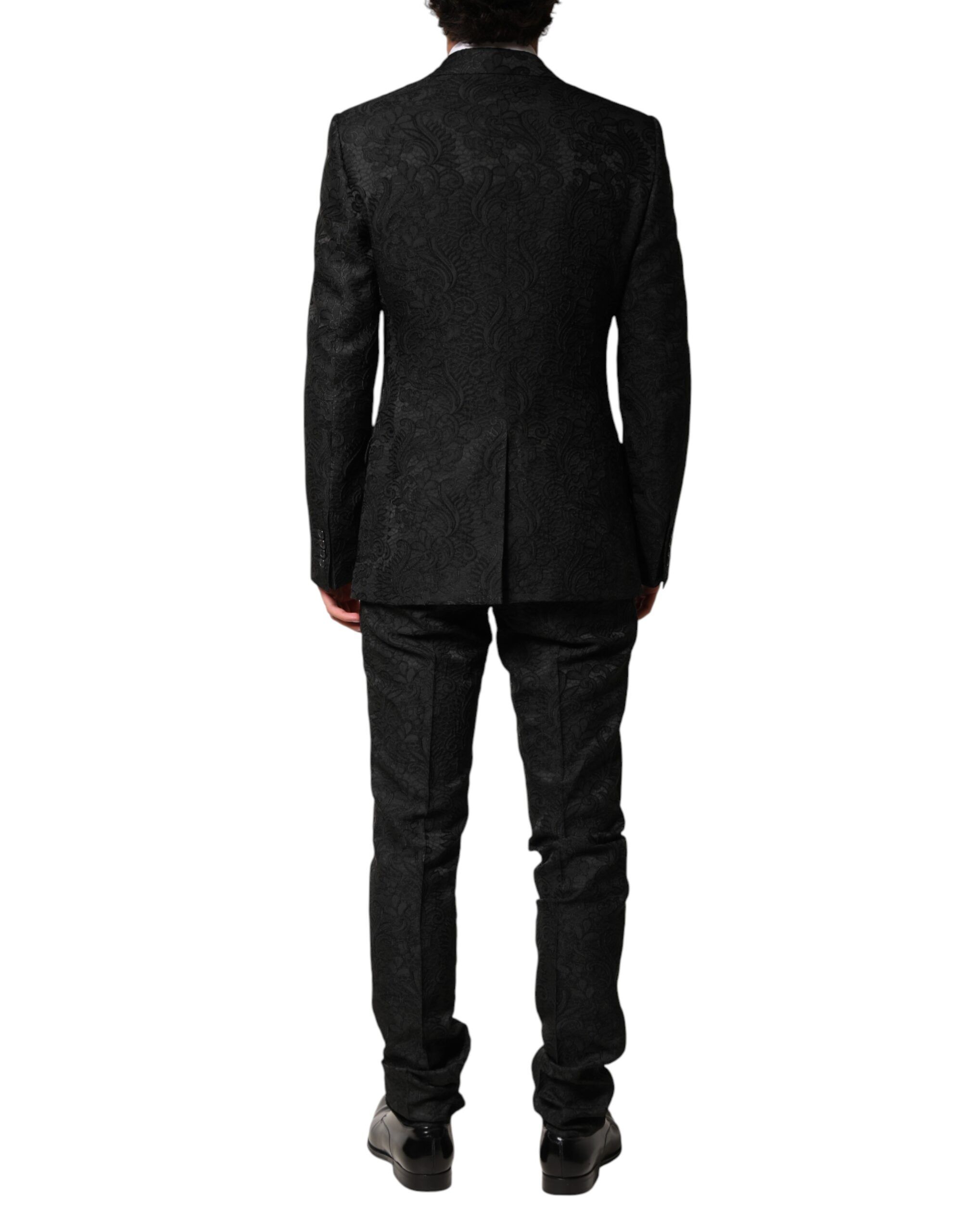 Brocade Single Breasted 2 Piece Men's Suit - Dolce & Gabbana - Modalova