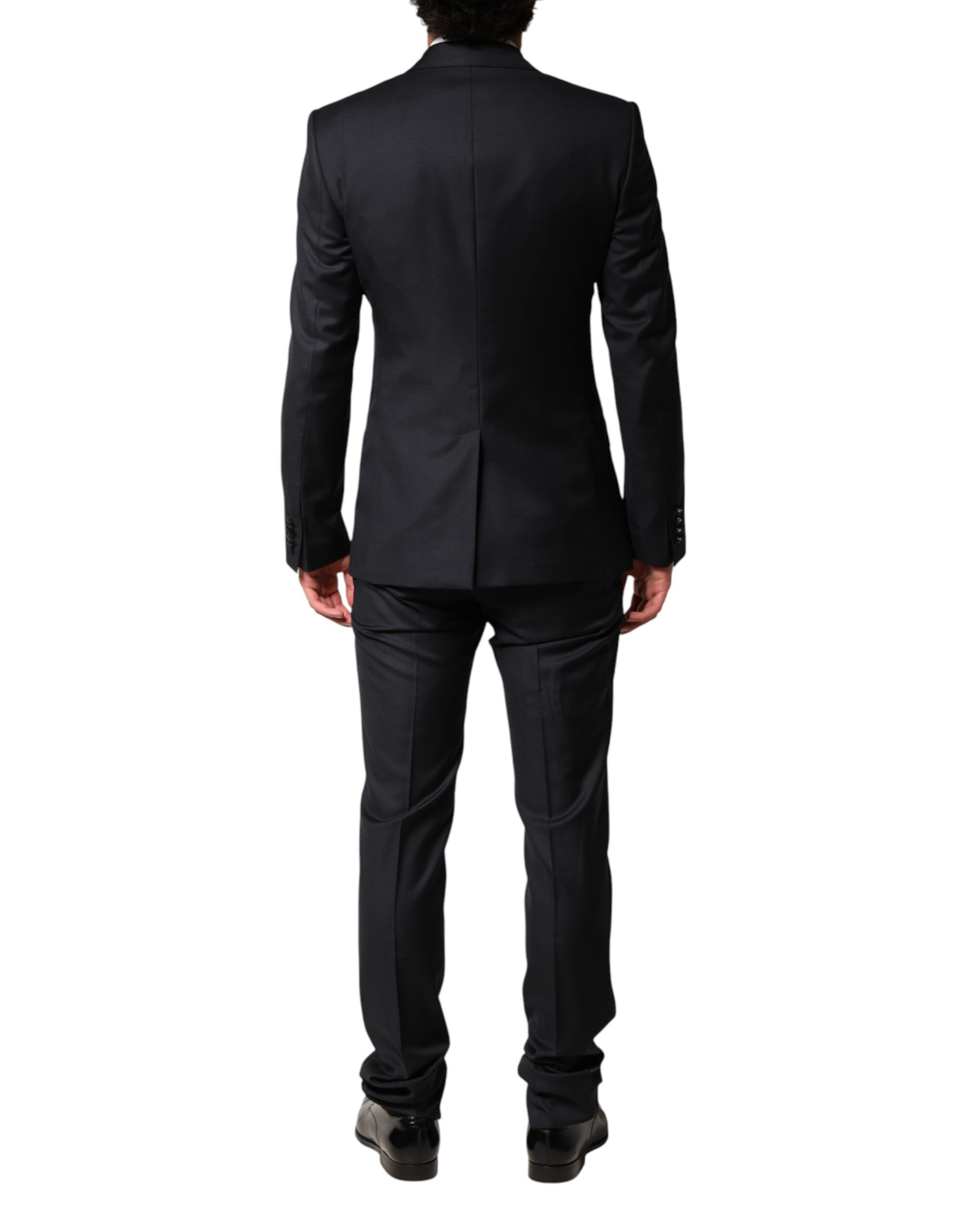 Blue Wool Single Breasted 3 Piece Men Men's Suit - Dolce & Gabbana - Modalova