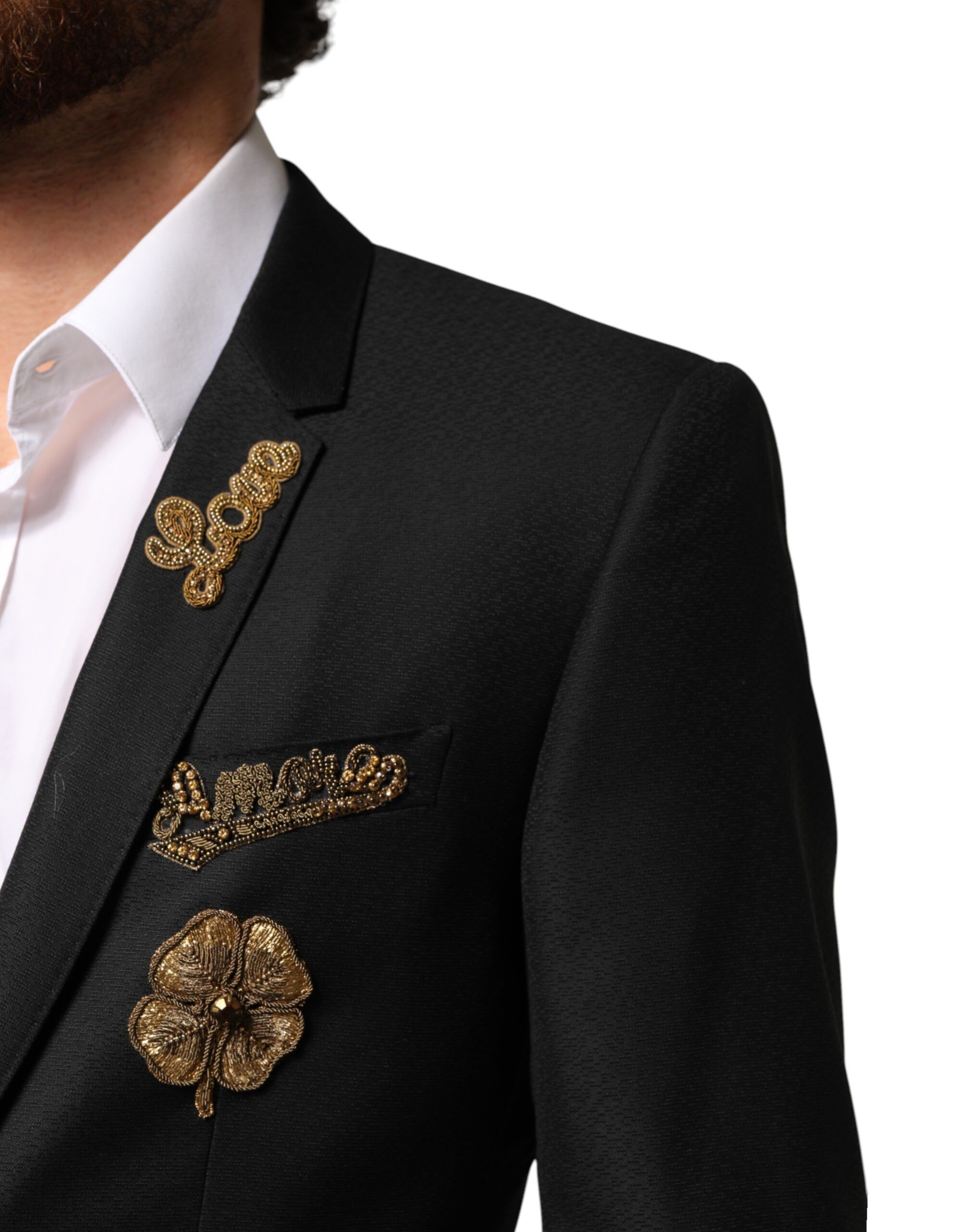 Embellished Single Breasted 2 Pc Men's Suit - Dolce & Gabbana - Modalova