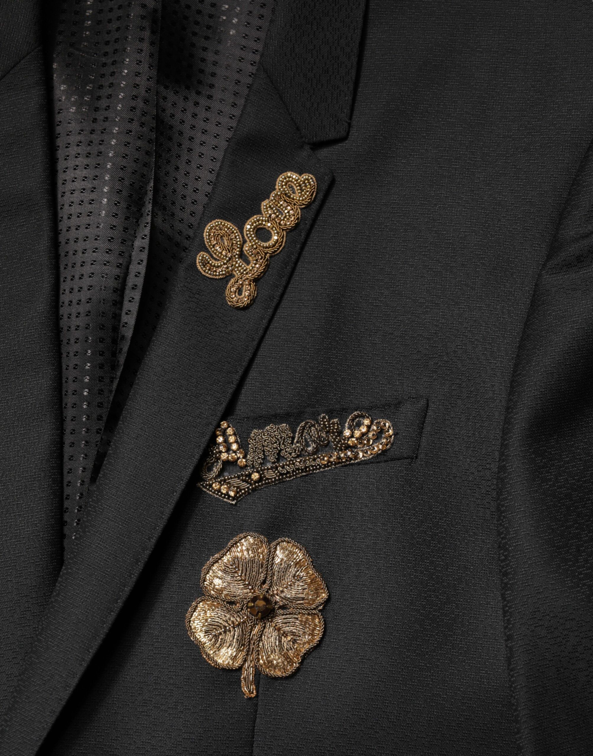 Embellished Single Breasted 2 Pc Men's Suit - Dolce & Gabbana - Modalova