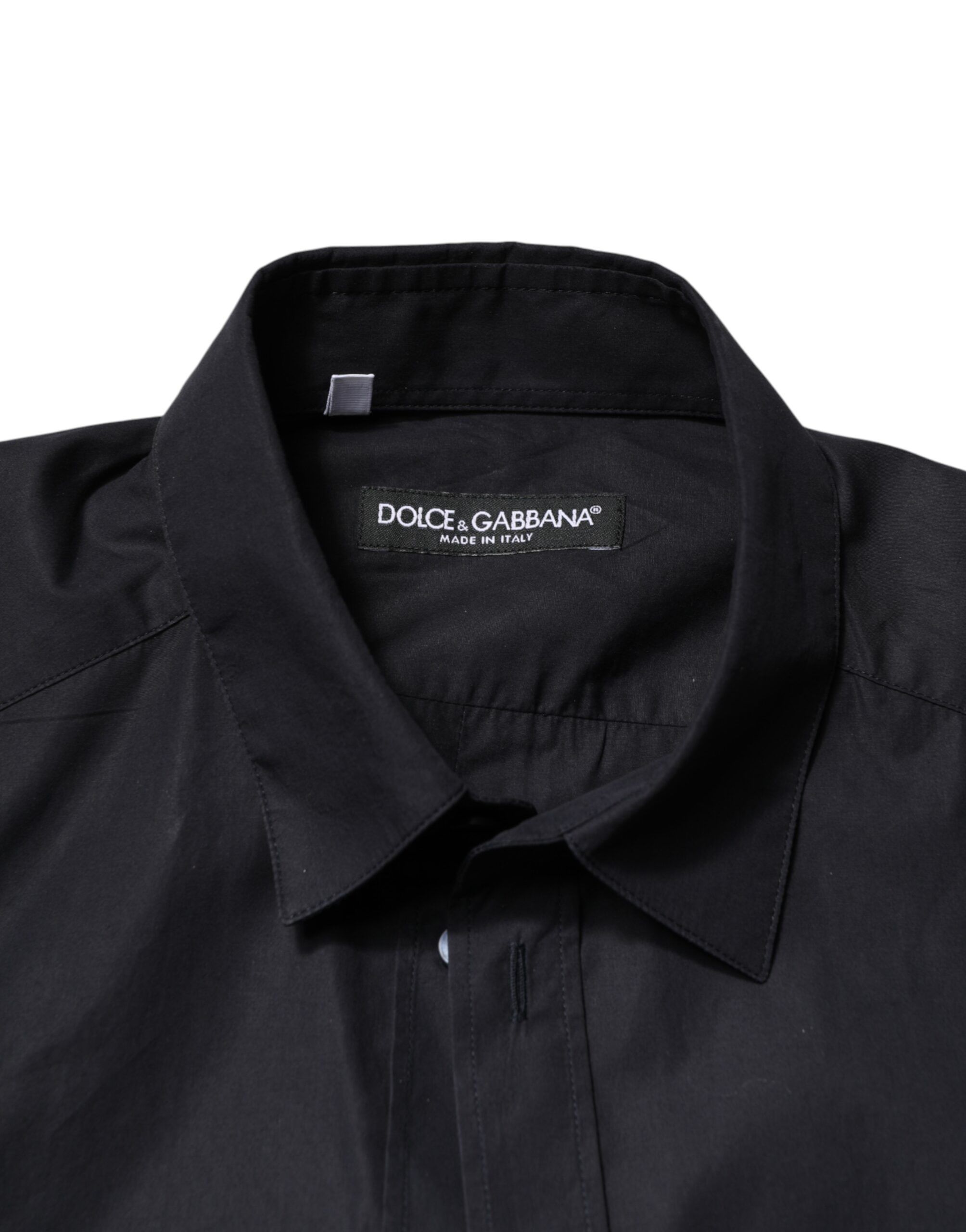 Cotton Long Sleeves Dress Formal Men's Shirt - Dolce & Gabbana - Modalova