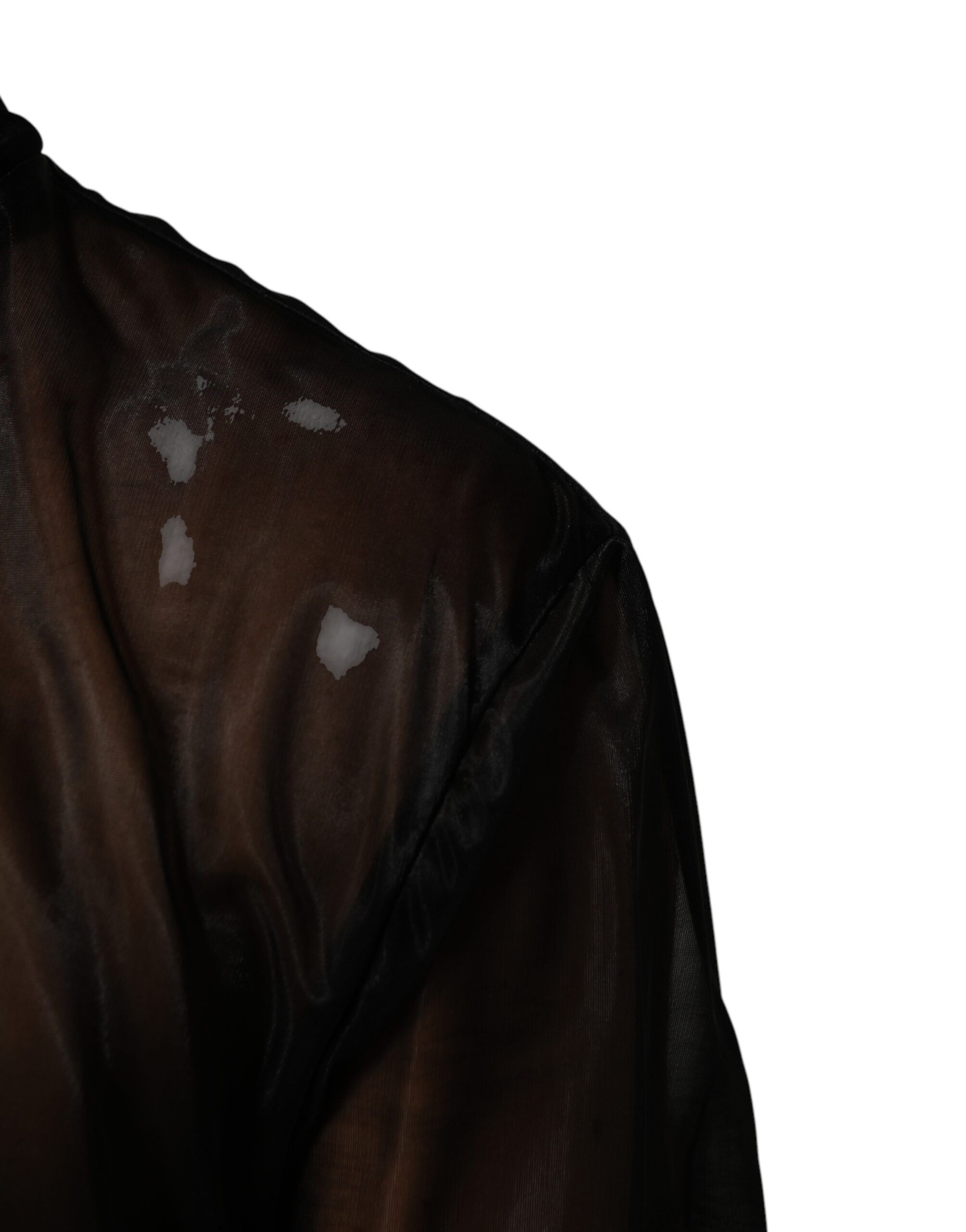 Sheer Long Sleeves Turtleneck Men's Top - Dolce & Gabbana - Modalova