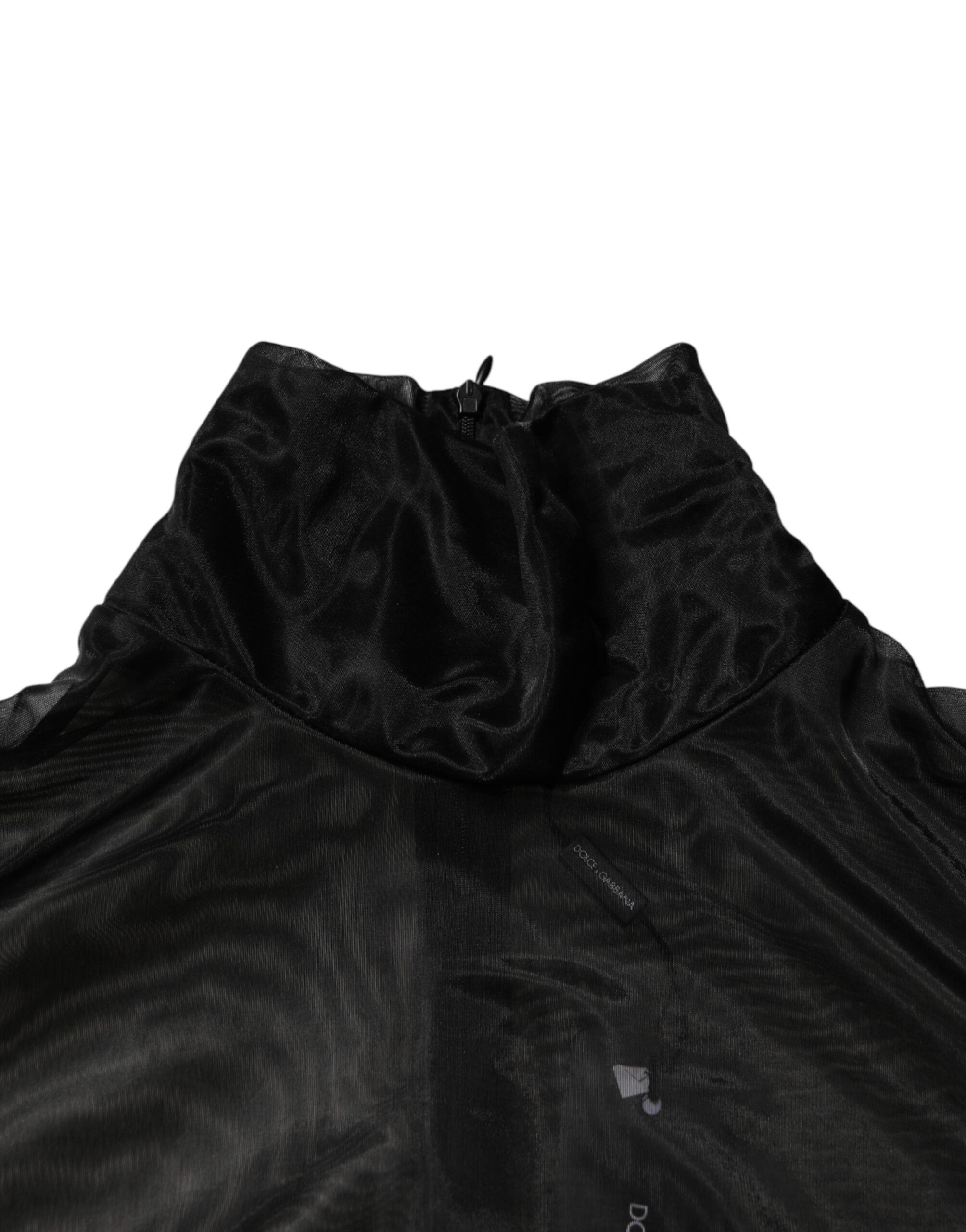 Sheer Long Sleeves Turtleneck Men's Top - Dolce & Gabbana - Modalova