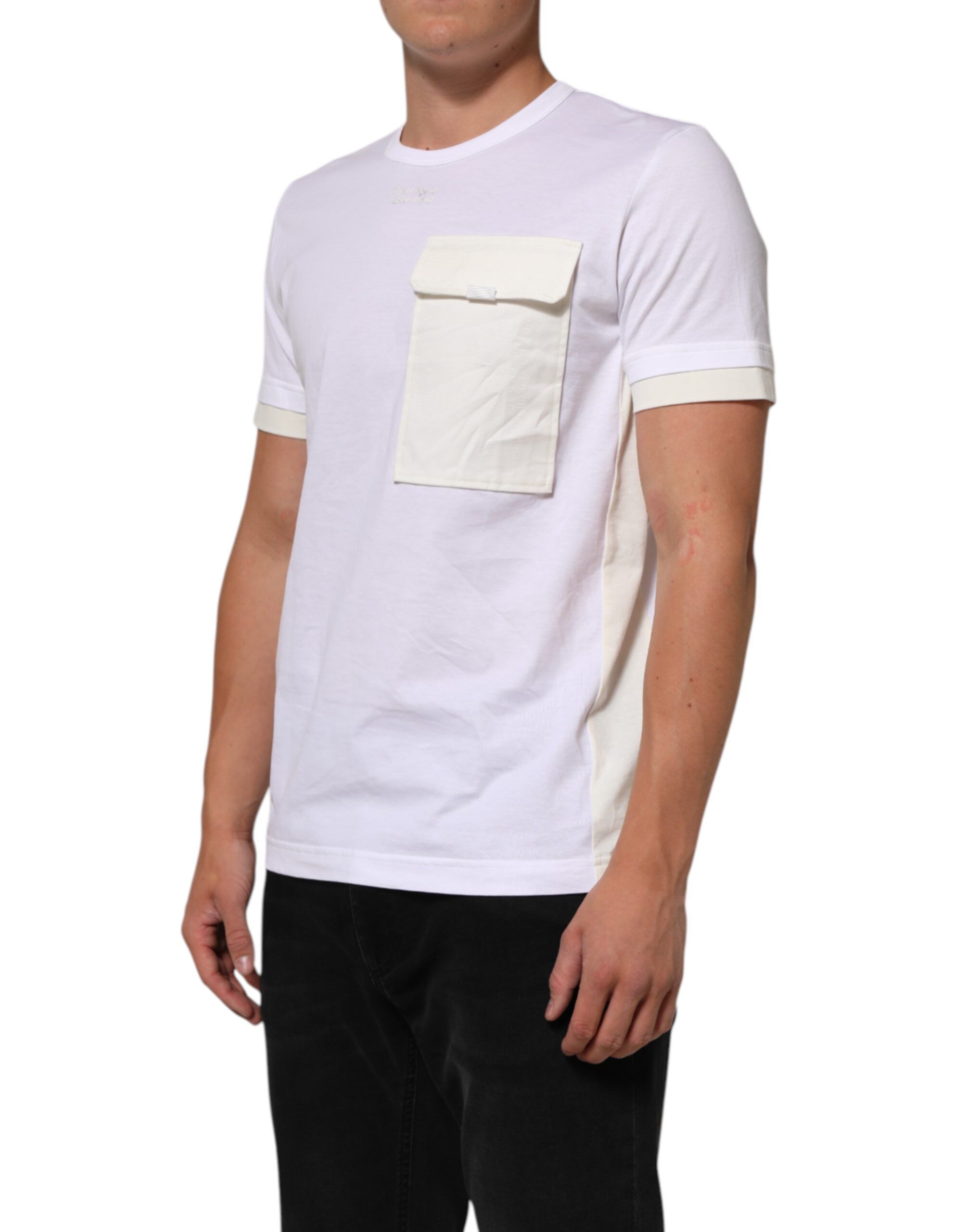 Cotton Pocket Short Sleeves Men's T-shirt (Pre-Owned) - Dolce & Gabbana - Modalova