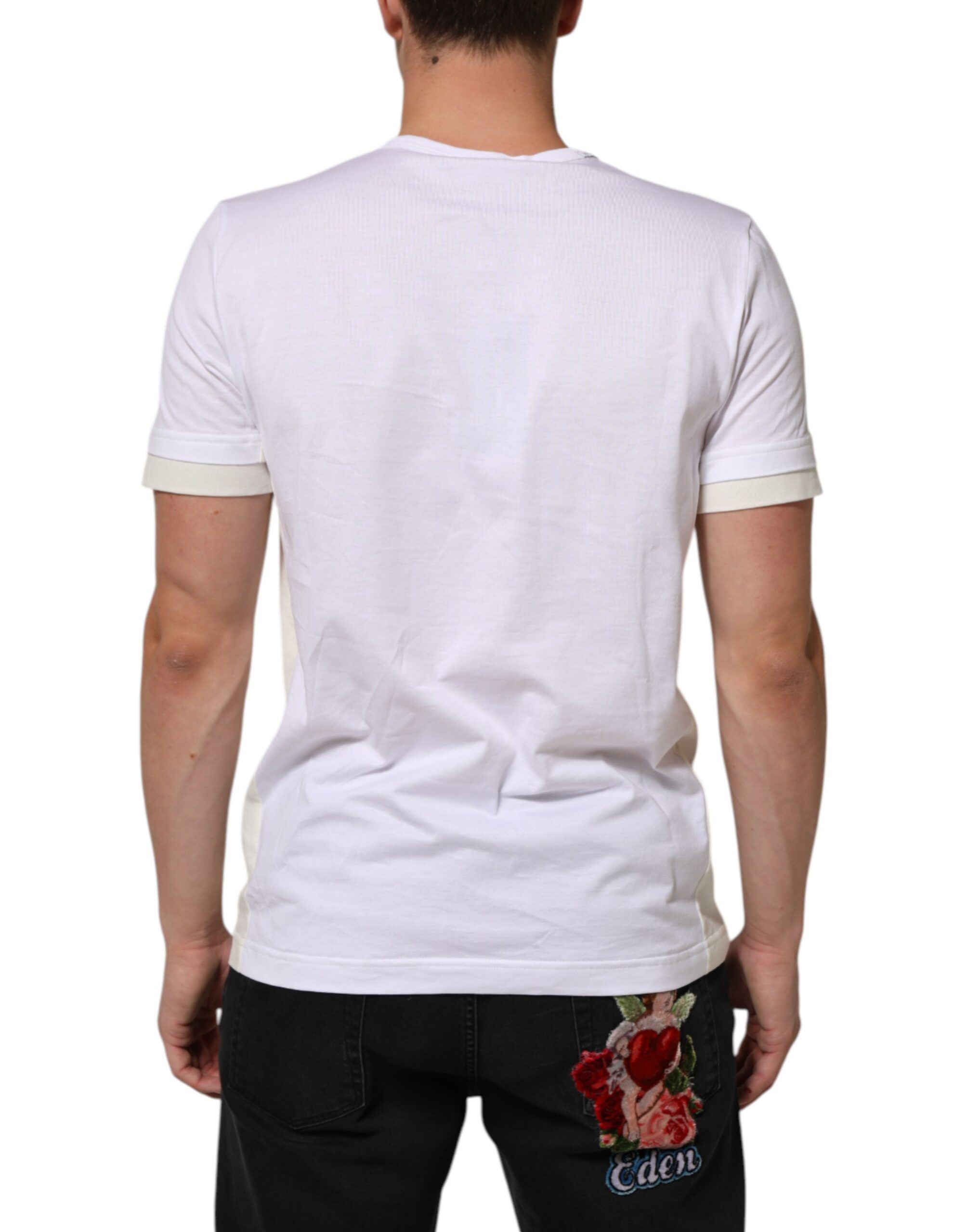 Cotton Pocket Short Sleeves Men's T-shirt (Pre-Owned) - Dolce & Gabbana - Modalova
