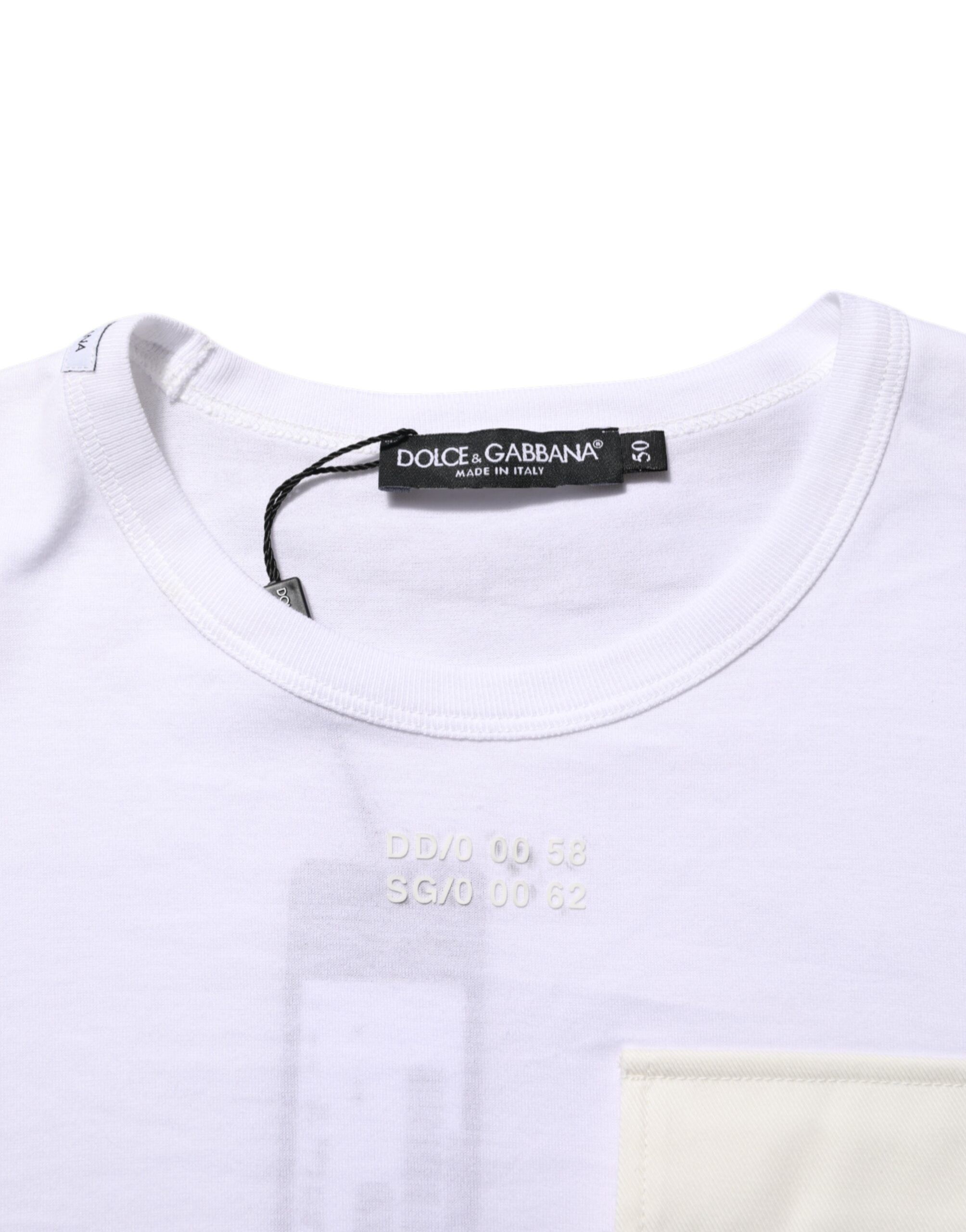 Cotton Pocket Short Sleeves Men's T-shirt (Pre-Owned) - Dolce & Gabbana - Modalova