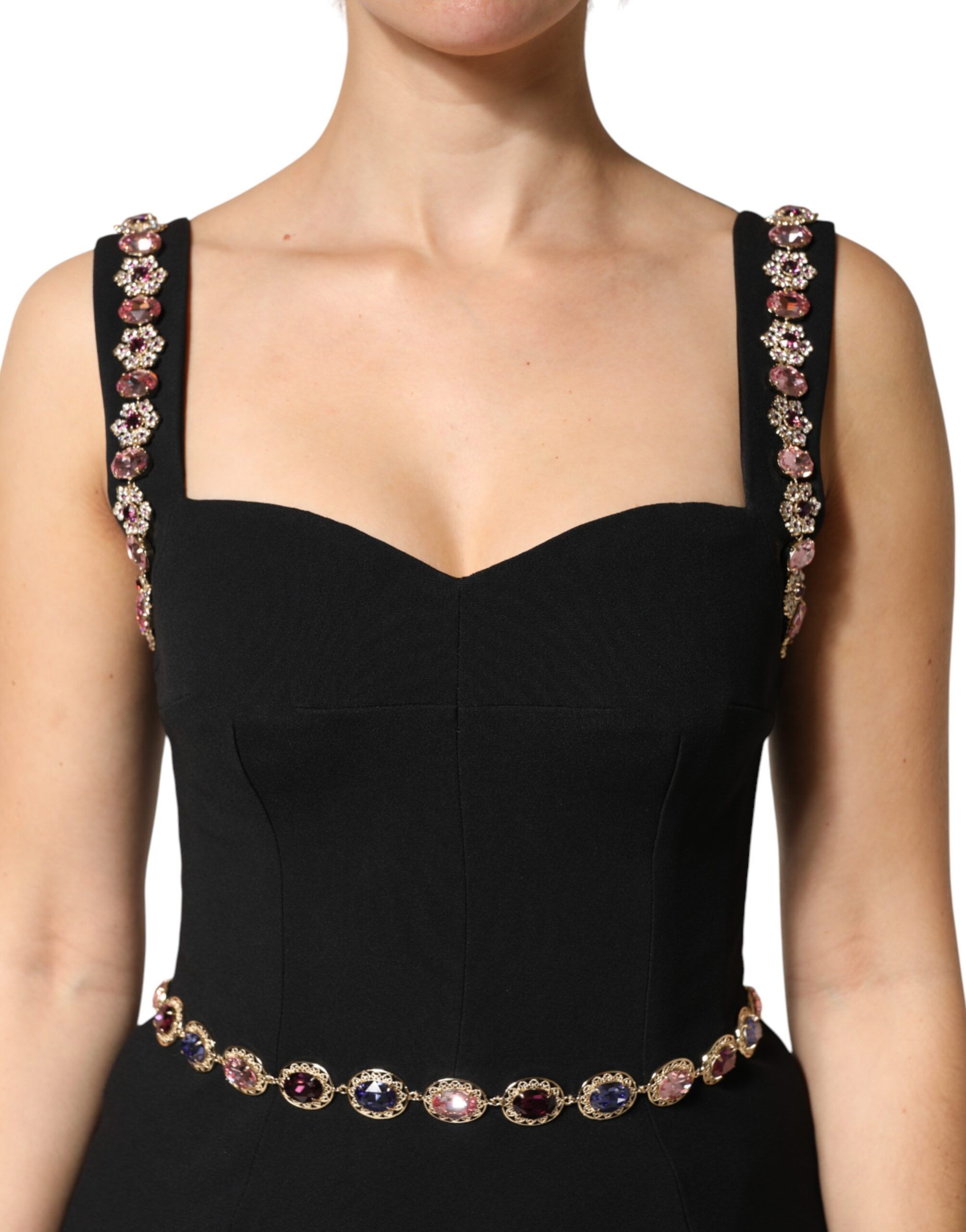 Embellished Sheath Mermaid Gown Women's Dress (Pre-Owned) - Dolce & Gabbana - Modalova