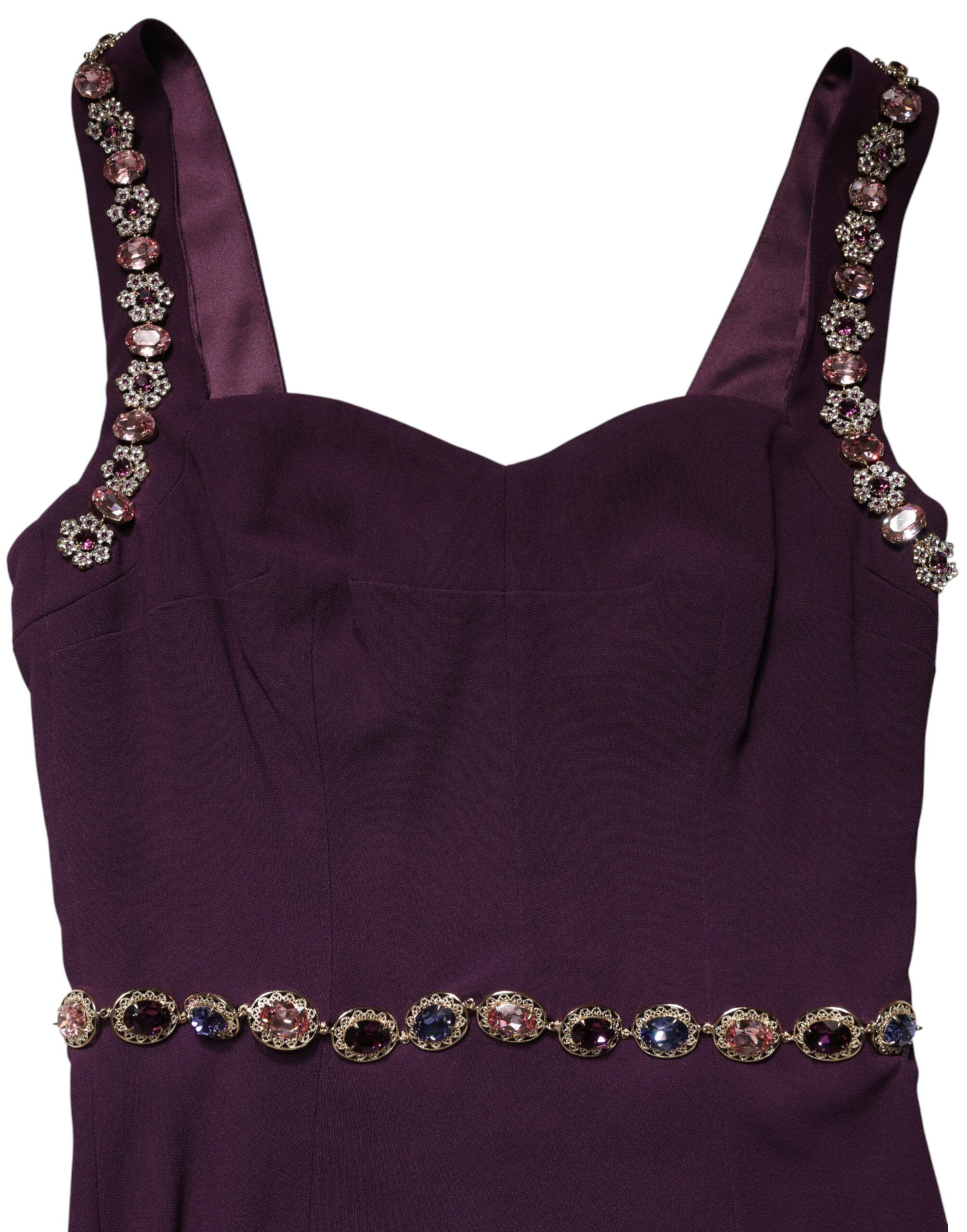 Embellished Sheath Mermaid Gown Women's Dress (Pre-Owned) - Dolce & Gabbana - Modalova