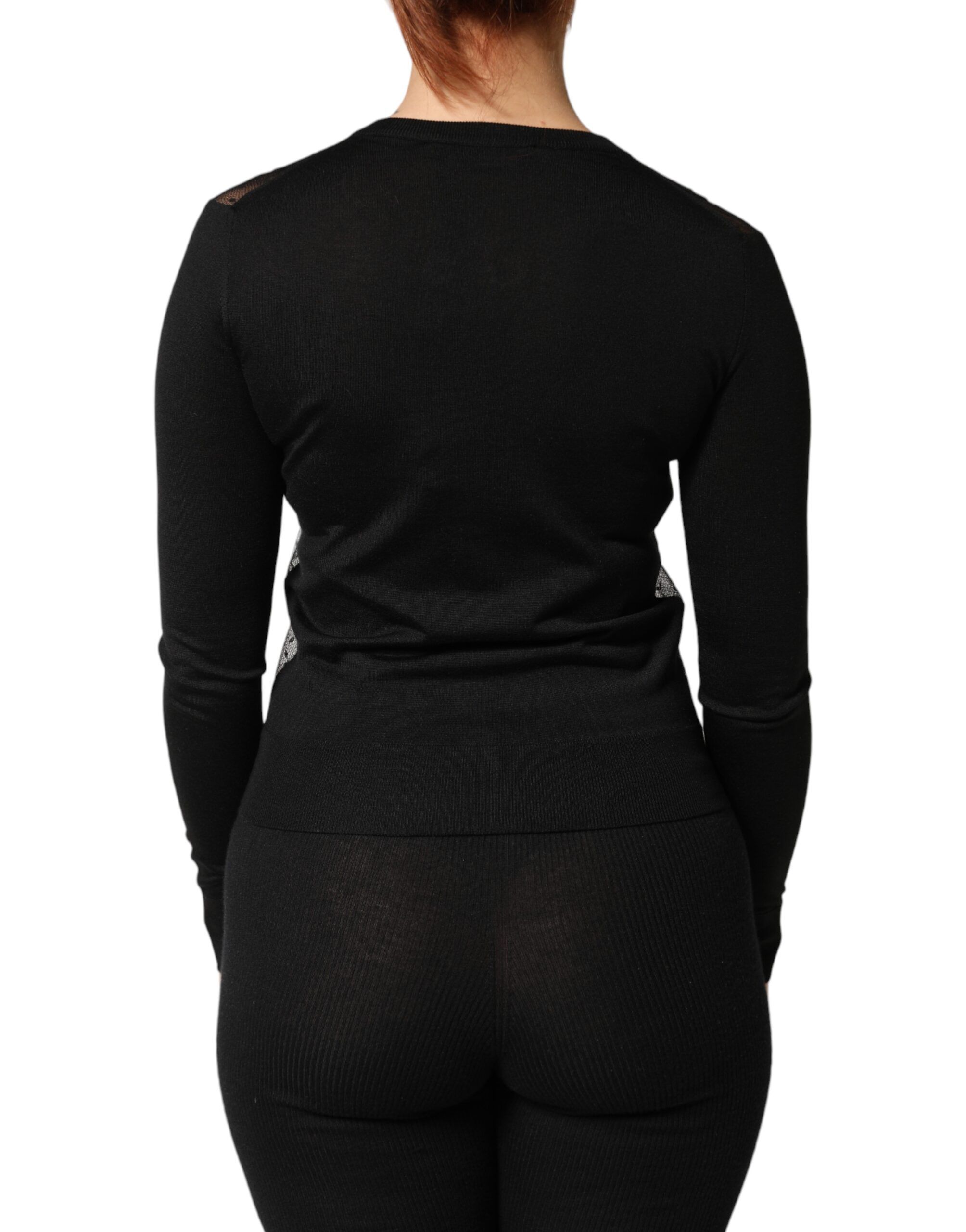 Sheer Button Down Cardigan Women's Sweater - Dolce & Gabbana - Modalova