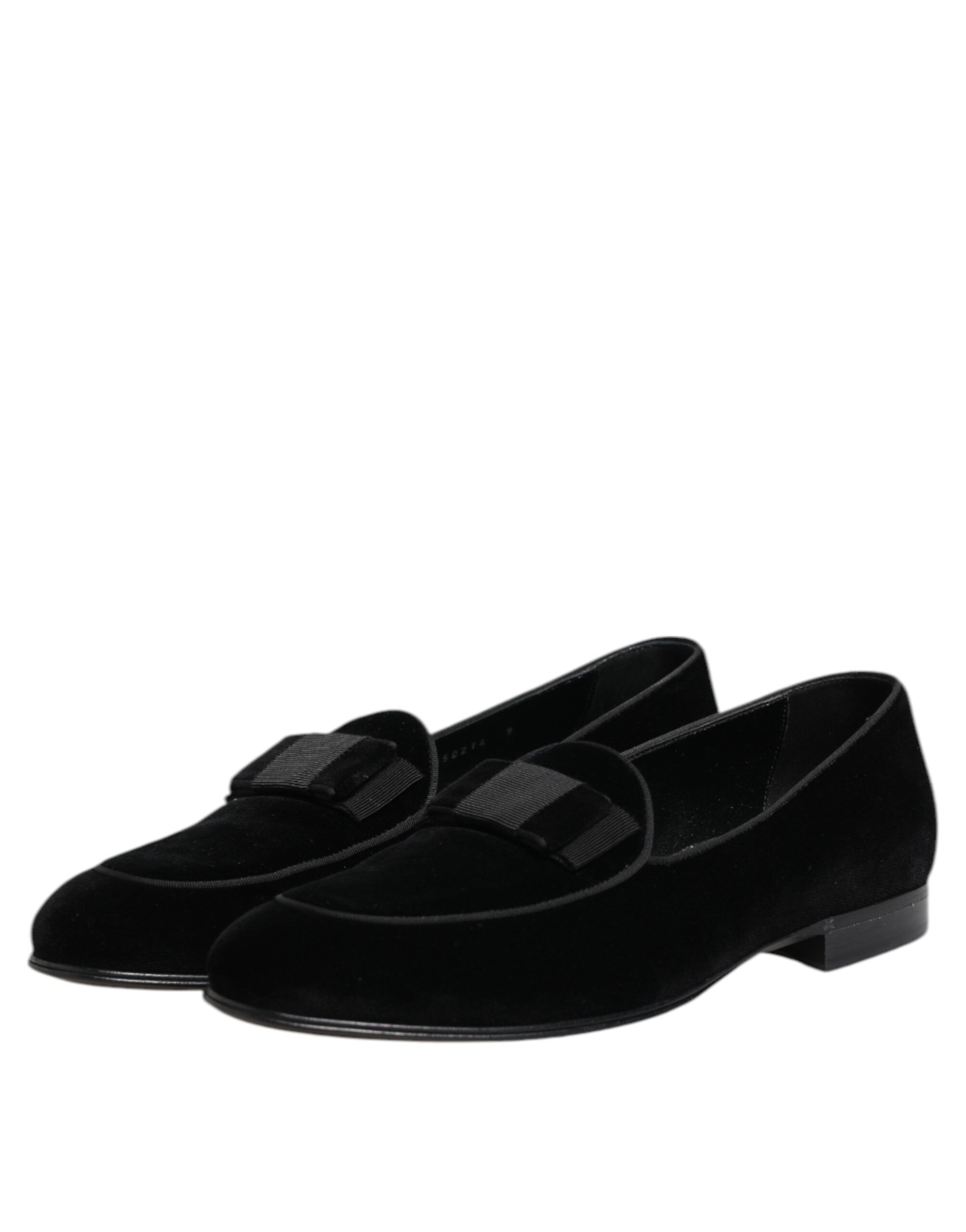 Velvet Slip On Loafers Formal Men Men's Shoes (Pre-Owned) - Dolce & Gabbana - Modalova