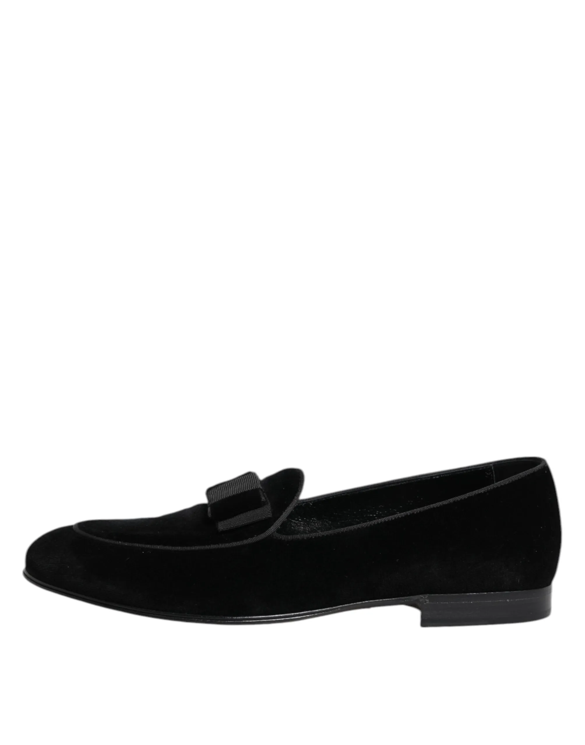 Velvet Slip On Loafers Formal Men Men's Shoes (Pre-Owned) - Dolce & Gabbana - Modalova