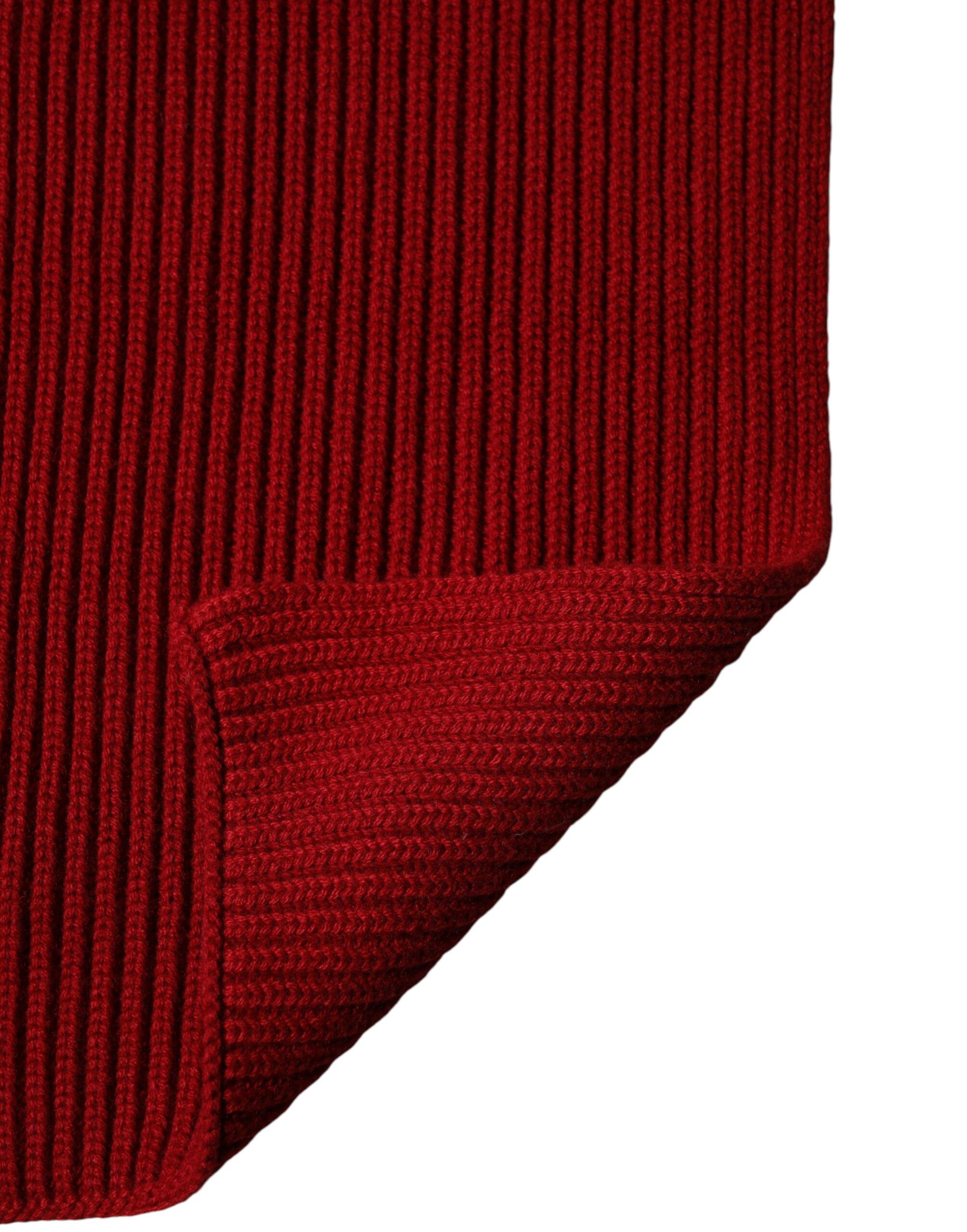 Wool Knitted Neck Wrap Shawl Men Men's Scarf - Dolce & Gabbana - Modalova