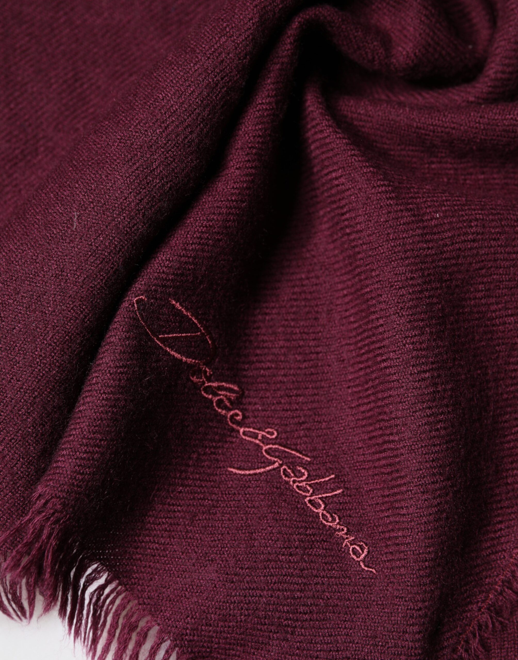 Cashmere Fringes Neck Wrap Shawl Men's Scarf - Dolce & Gabbana - Modalova