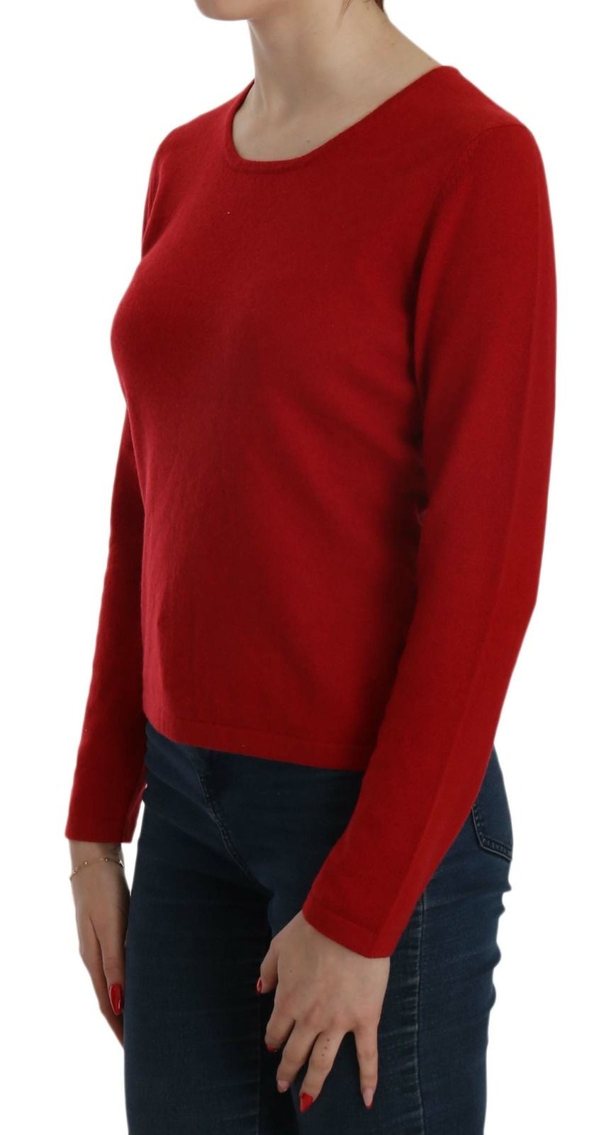 Cashmere Round Neck Pullover Top Women's Sweater - MILA SCHÖN - Modalova