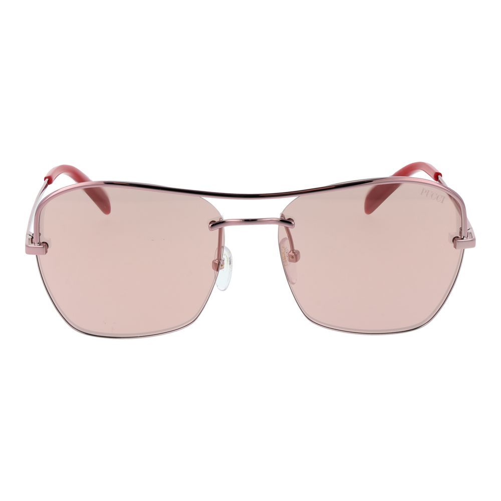 Metal Women's Sunglasses - Emilio Pucci - Modalova